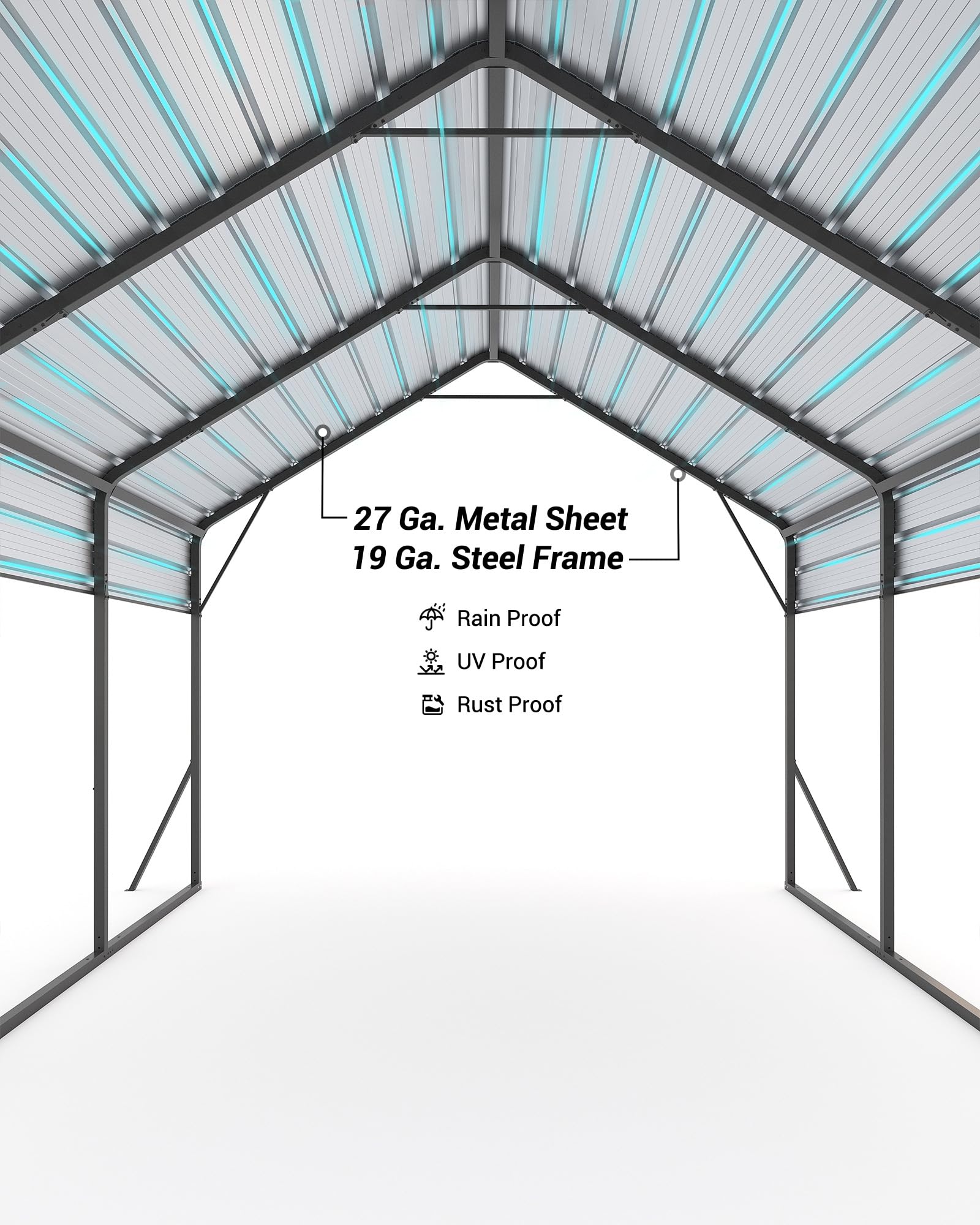GarveeLife LMYCP-FE133665 Carport-Covers - View #4