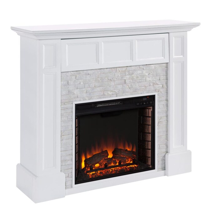 Electric Fireplaces Department At, Small Faux Stone Electric Fireplace