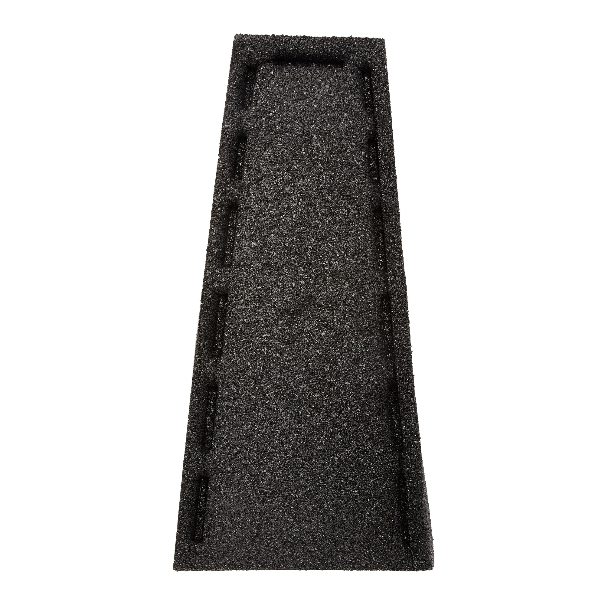 GroundSmart Rubber 10-in x 1.8-ft Gutter guard