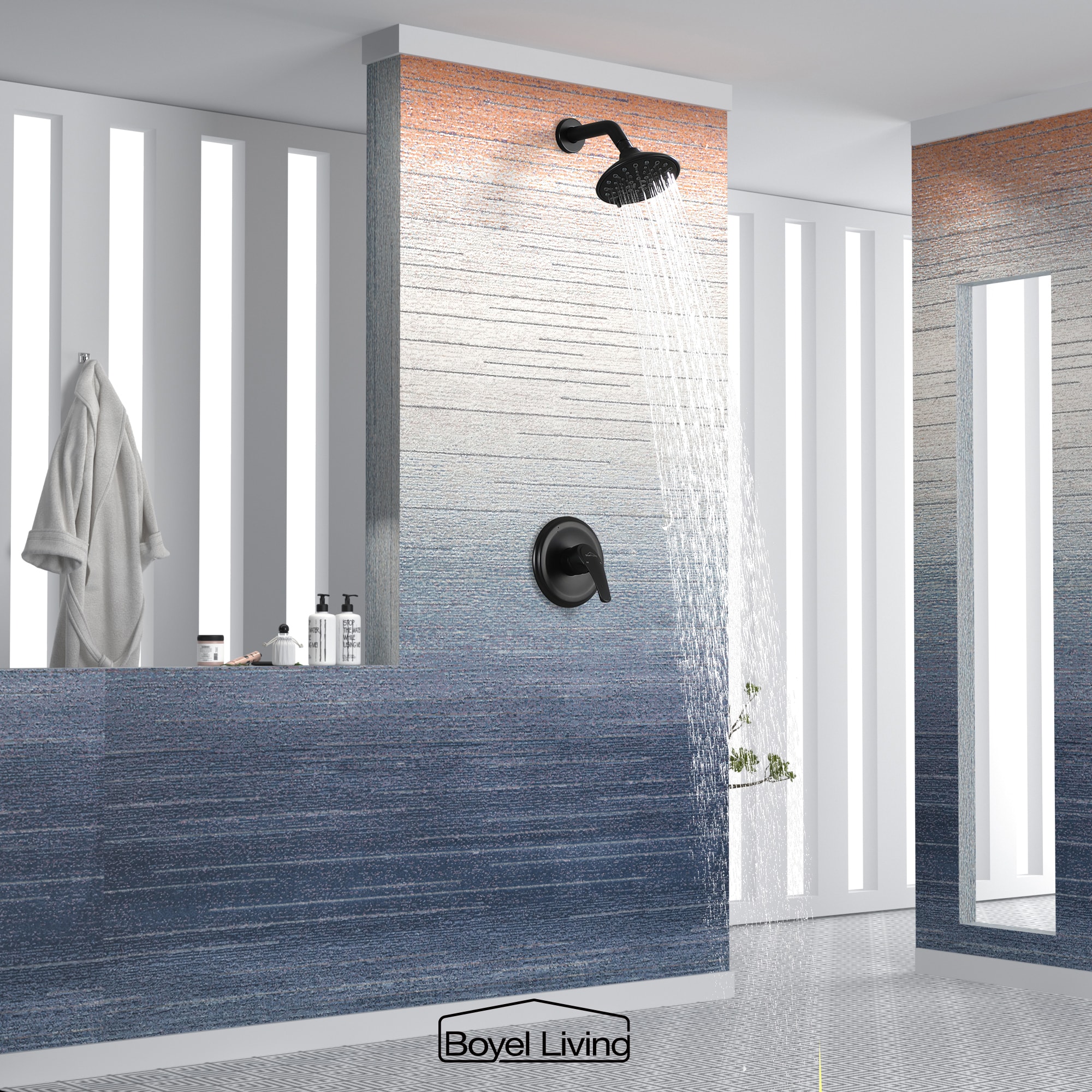 Clihome SMD-88011B Showerhead-Bar-Panels - View #4