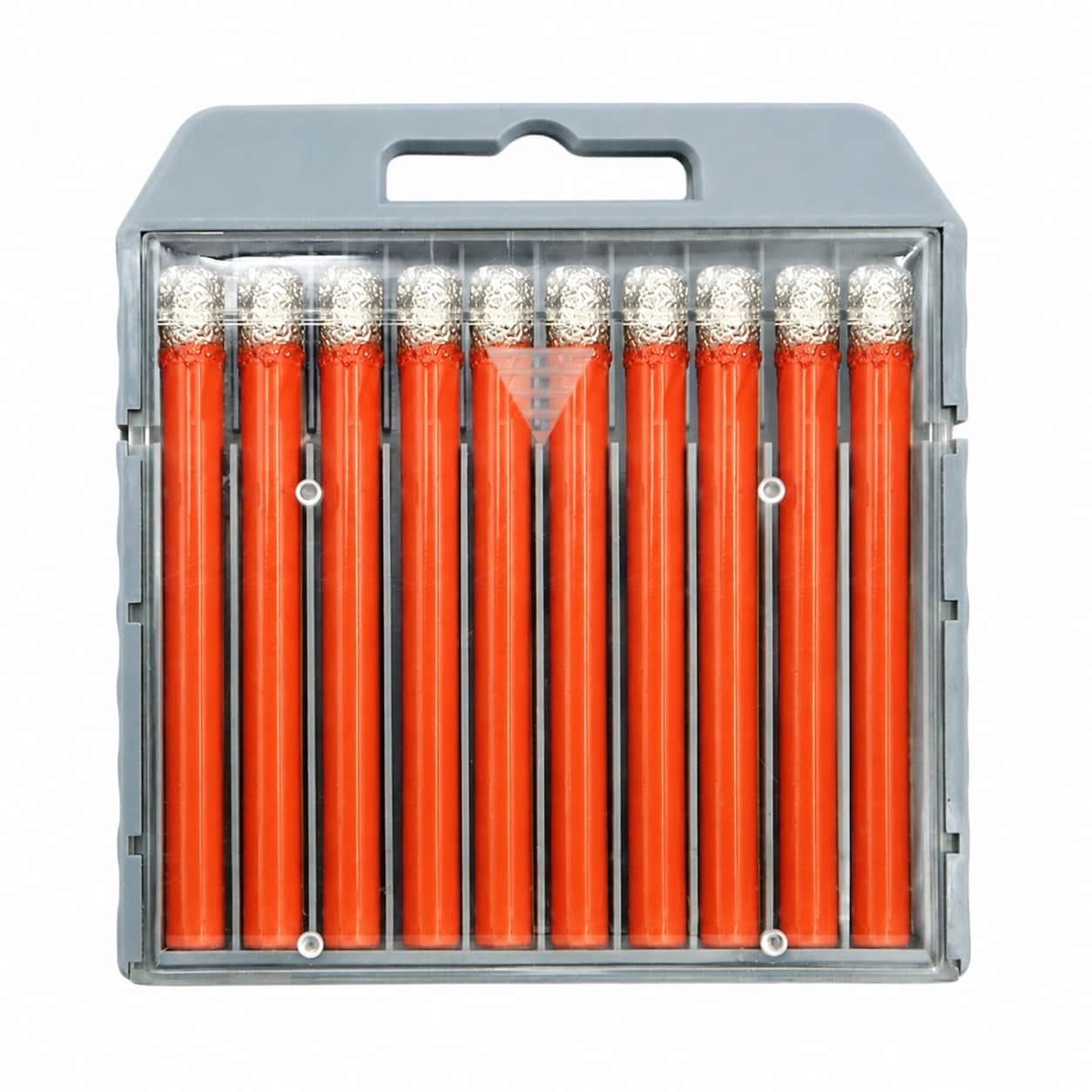 DYRCJ Dry Diamond Drill Bit Set 10 Piece One Quarter Inch Six Millimeter Hole Saw Kit for Granite Marble Masonry Concrete Tile Ceramic Glass #LDY0803E306-1