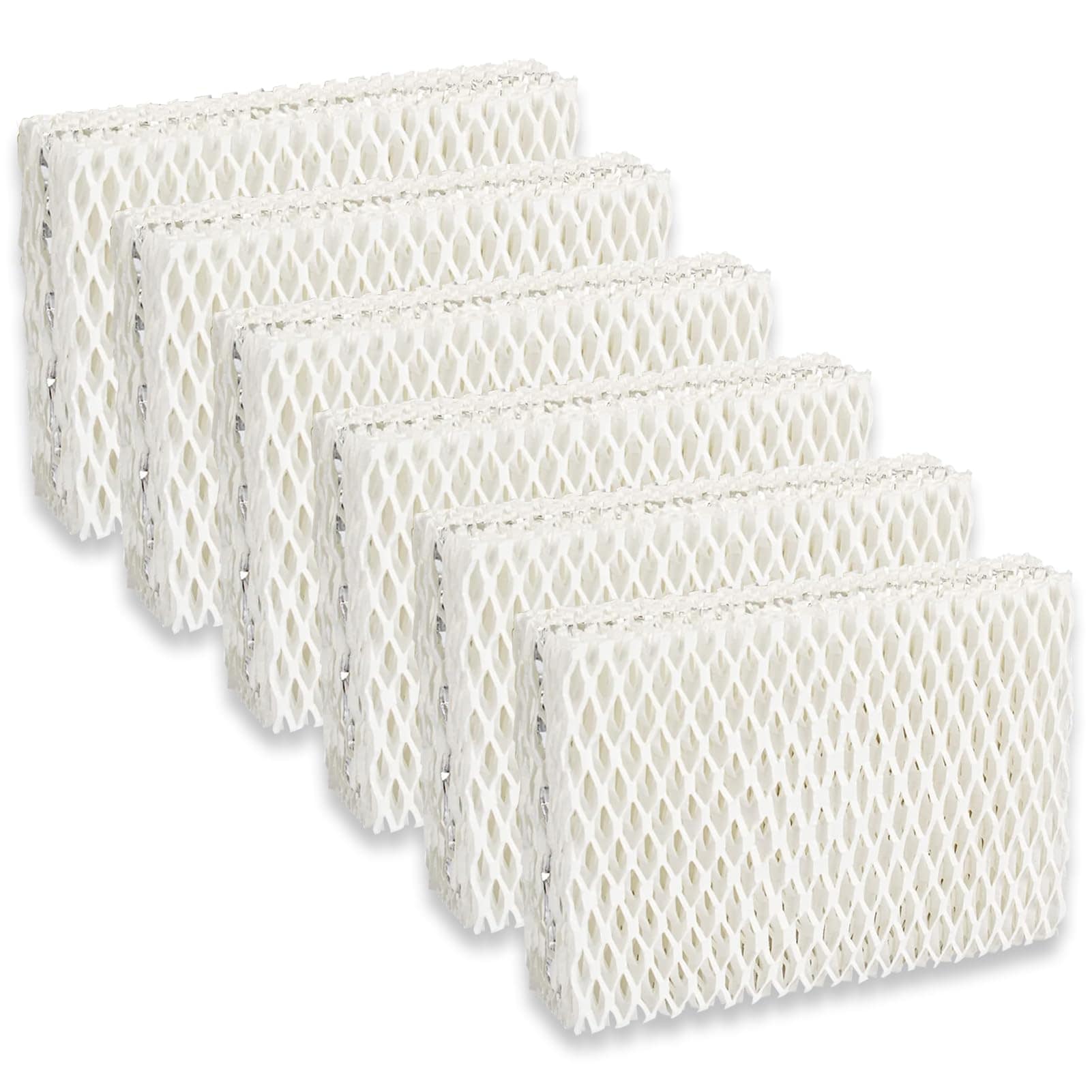 Aoibox  WF813 Humidifier Wick Filter Replacement 6 Pack for EQWF813 PCWF813 RCM832 RCM 832N Cool Mist Units Filters