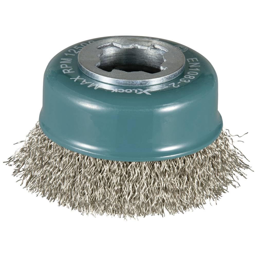 Makita  D-72584 X-LOK 3-inch Stainless Steel rimped Wire up Brush