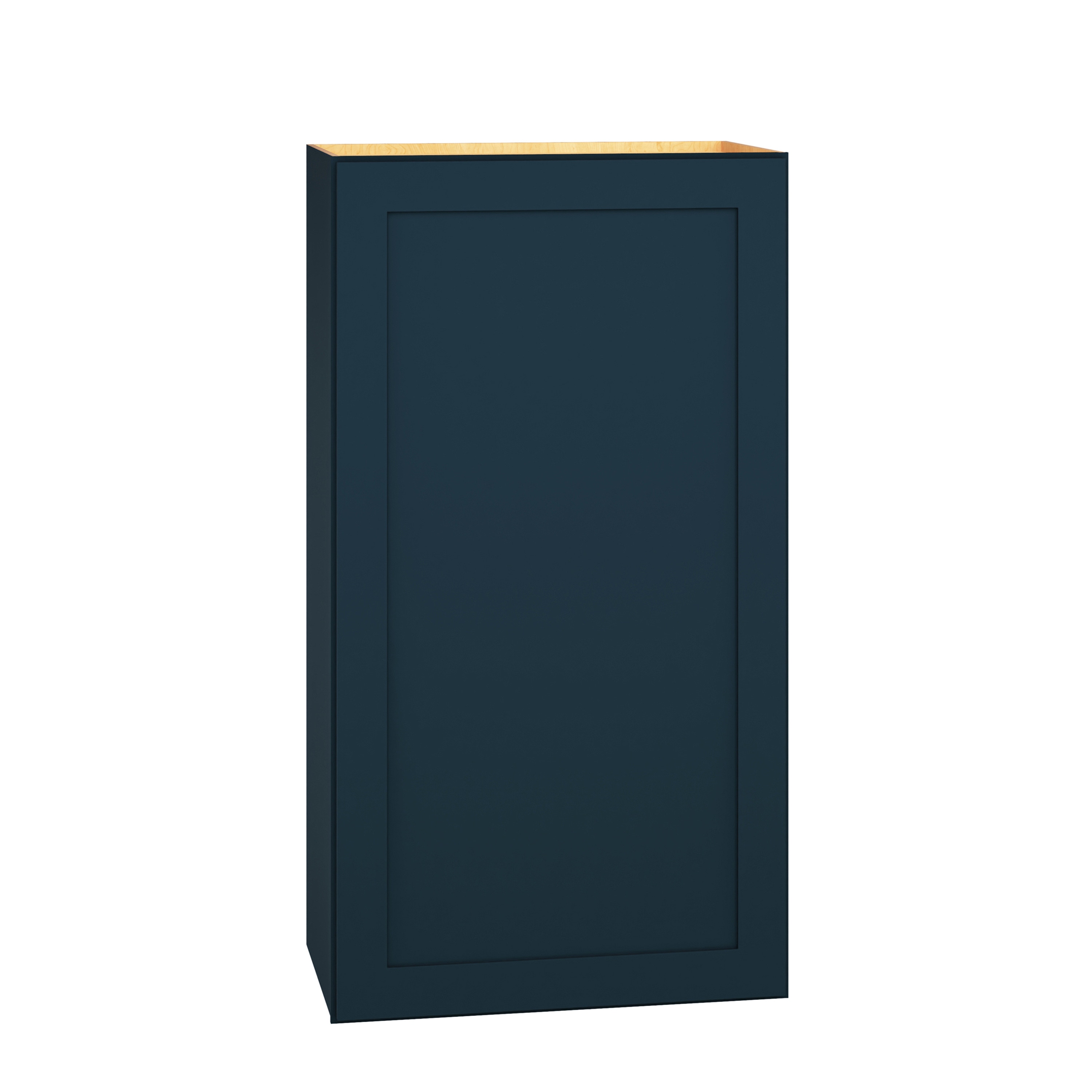 Diamond Express 330 W2139R Jamestown 21-in W x 39-in H x 12-in D Regatta Blue Wall Fully assembled Plywood Cabinet (Recessed Panel Shaker)