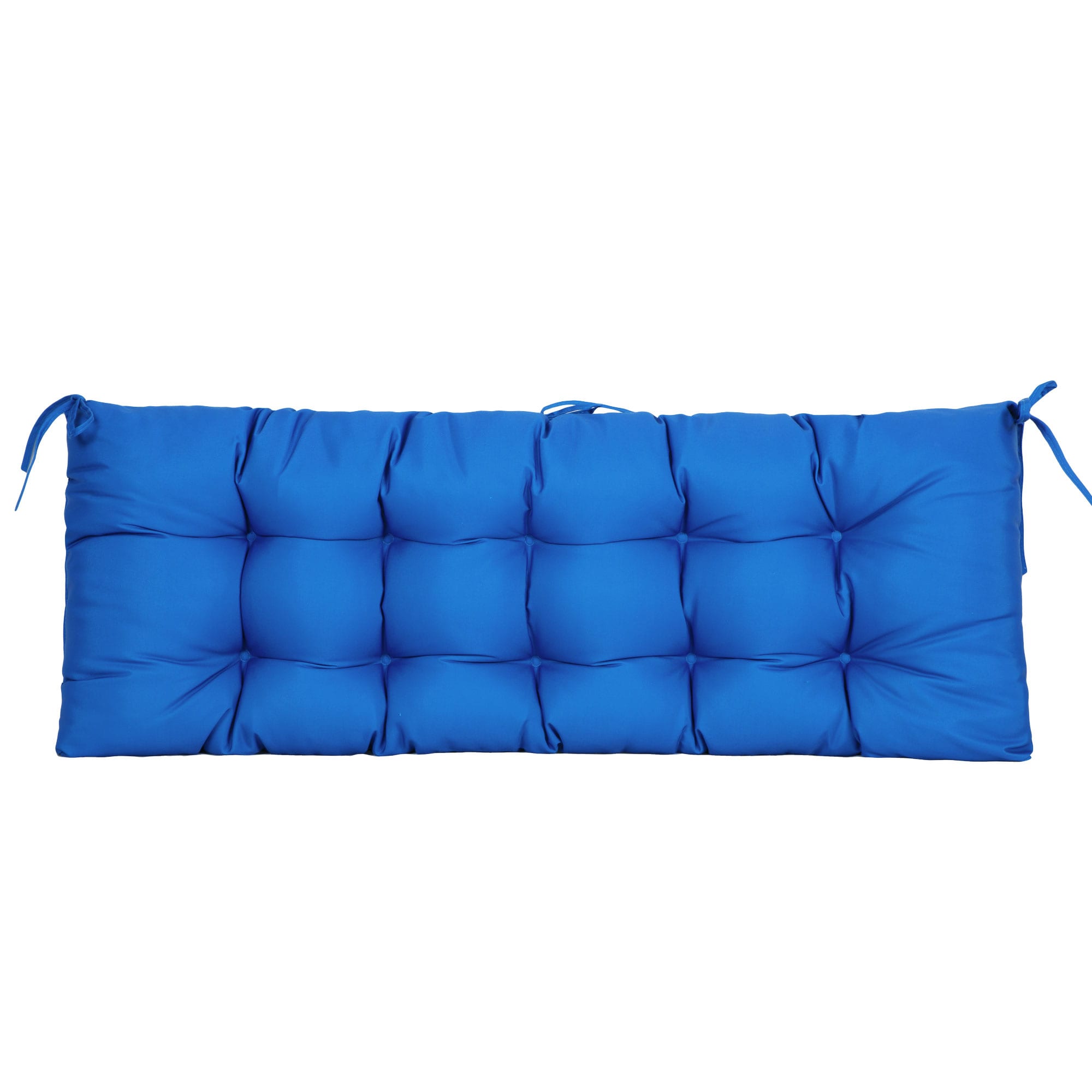 Artplan  Outdoor 48 Inch Bench Cushion Tufted for Outdoor Furniture (48x18x4) Wicker Patio Loveseat Cushion All Weather