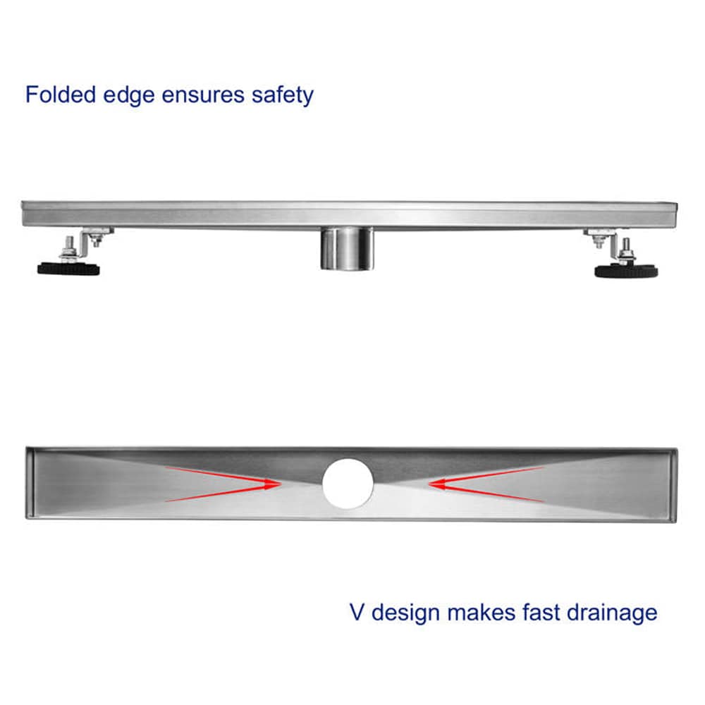 ELEGANTE DRAIN COLLECTION KD01A101-24-RG Drains-Flanges - View #6