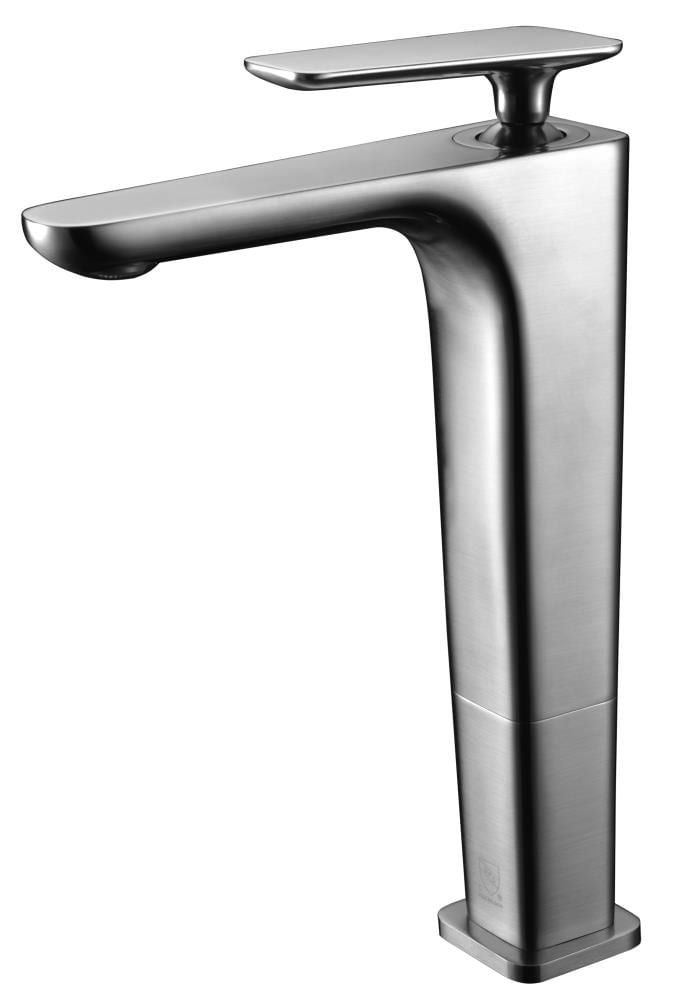 ALFI Brushed Nickel Single Hole 1-handle Bathroom Sink Faucet in the  Bathroom Sink Faucets department at