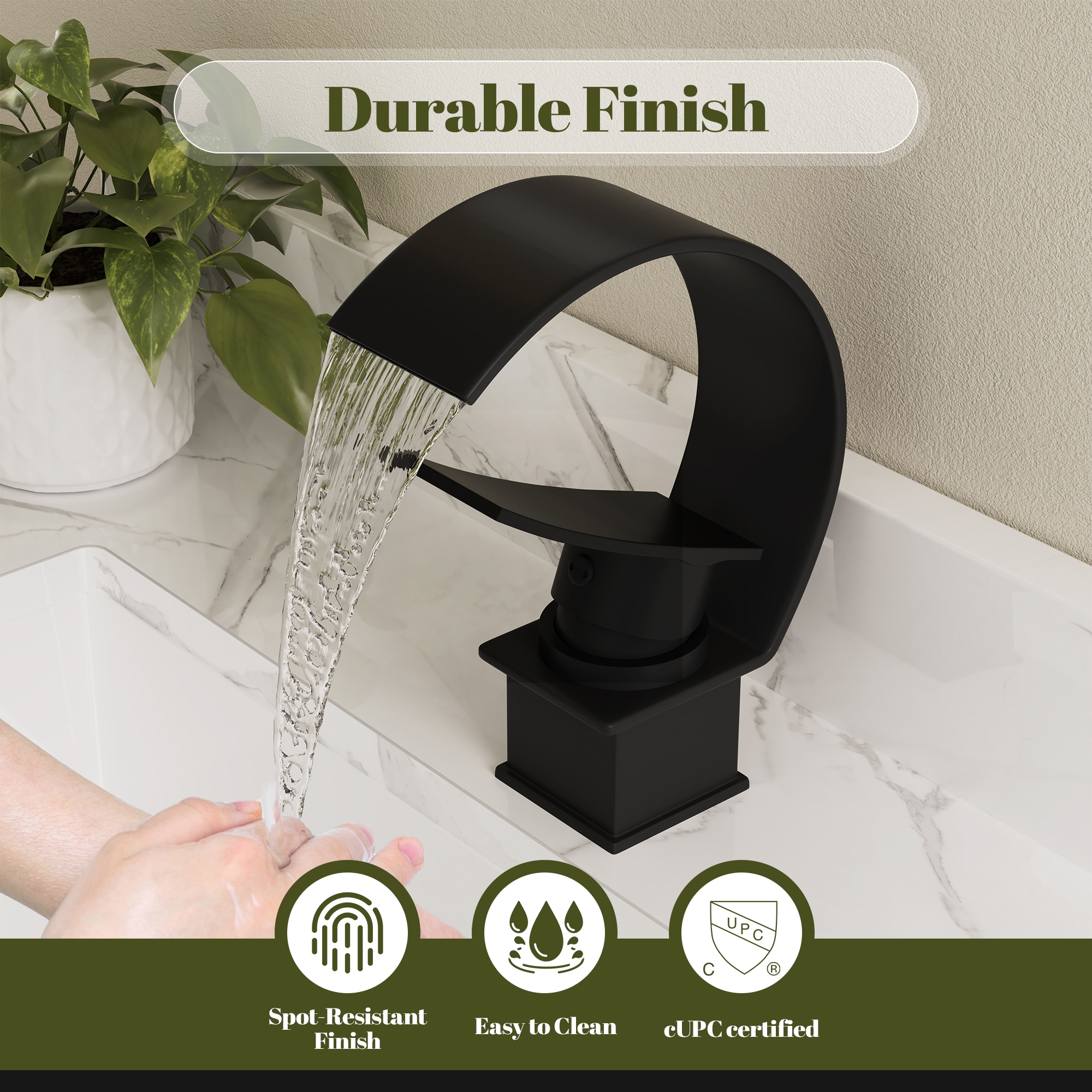 CASAINC M6609-A-10-MB Lavatory-Faucets - View #5