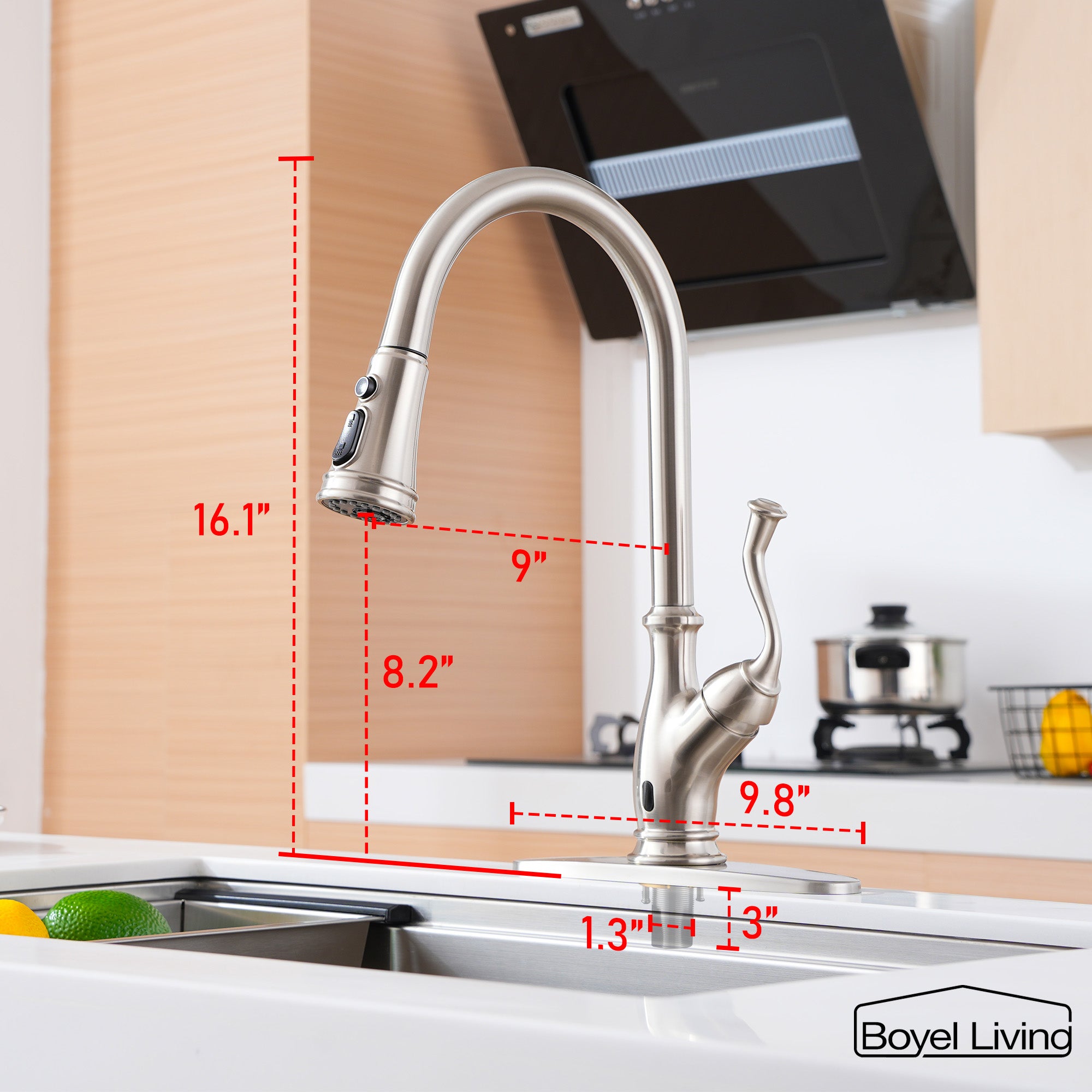 Boyel Living BL-APS175TL-BN Kitchen-Faucets - View #2