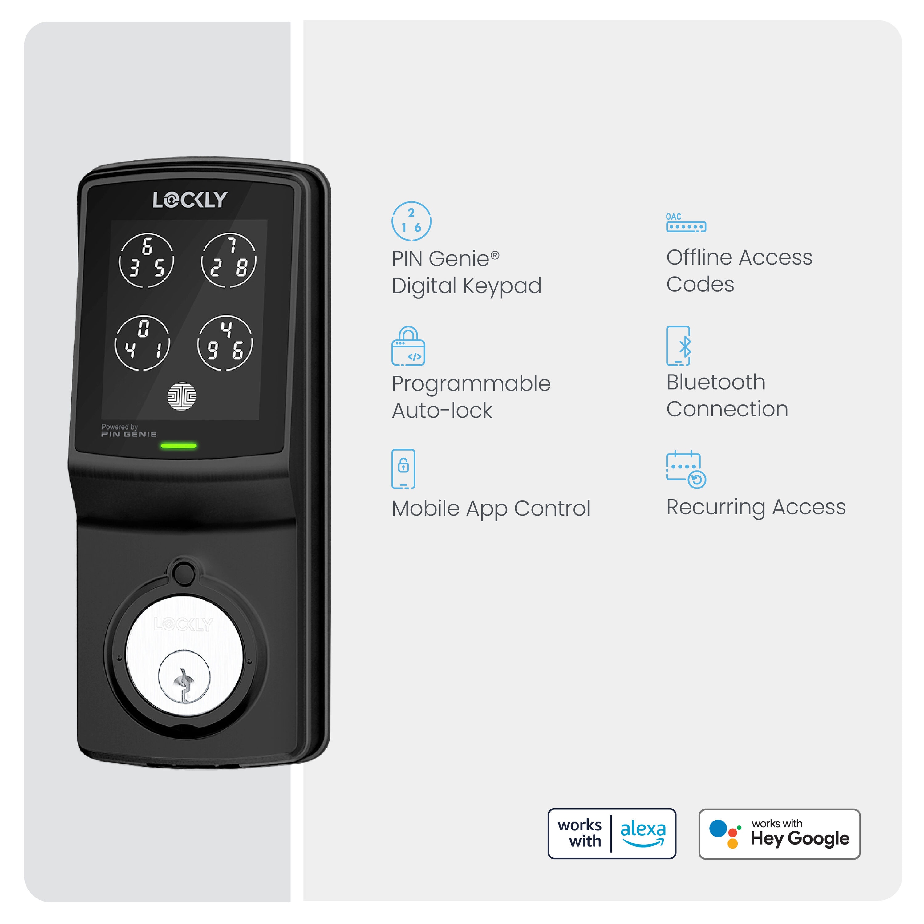 Lockly PGD7SMB Electronic-Door-Locks - View #11