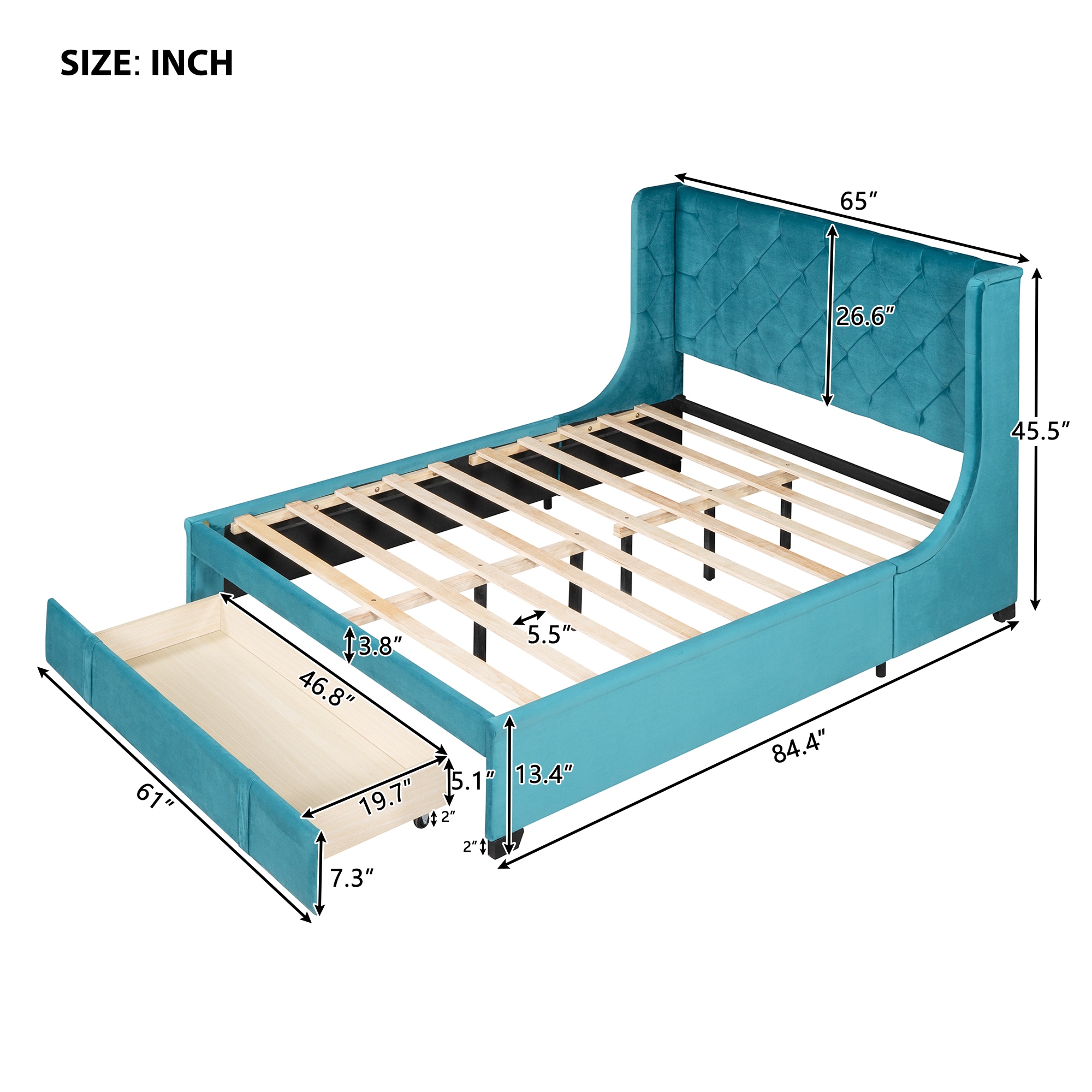 JIMSMAISON JMLFFB01BL beds - View #4