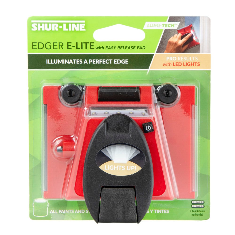 Shur-Line 1000 Paint Edger, 3-1/2 in L Pad, 5 in W Pad, B