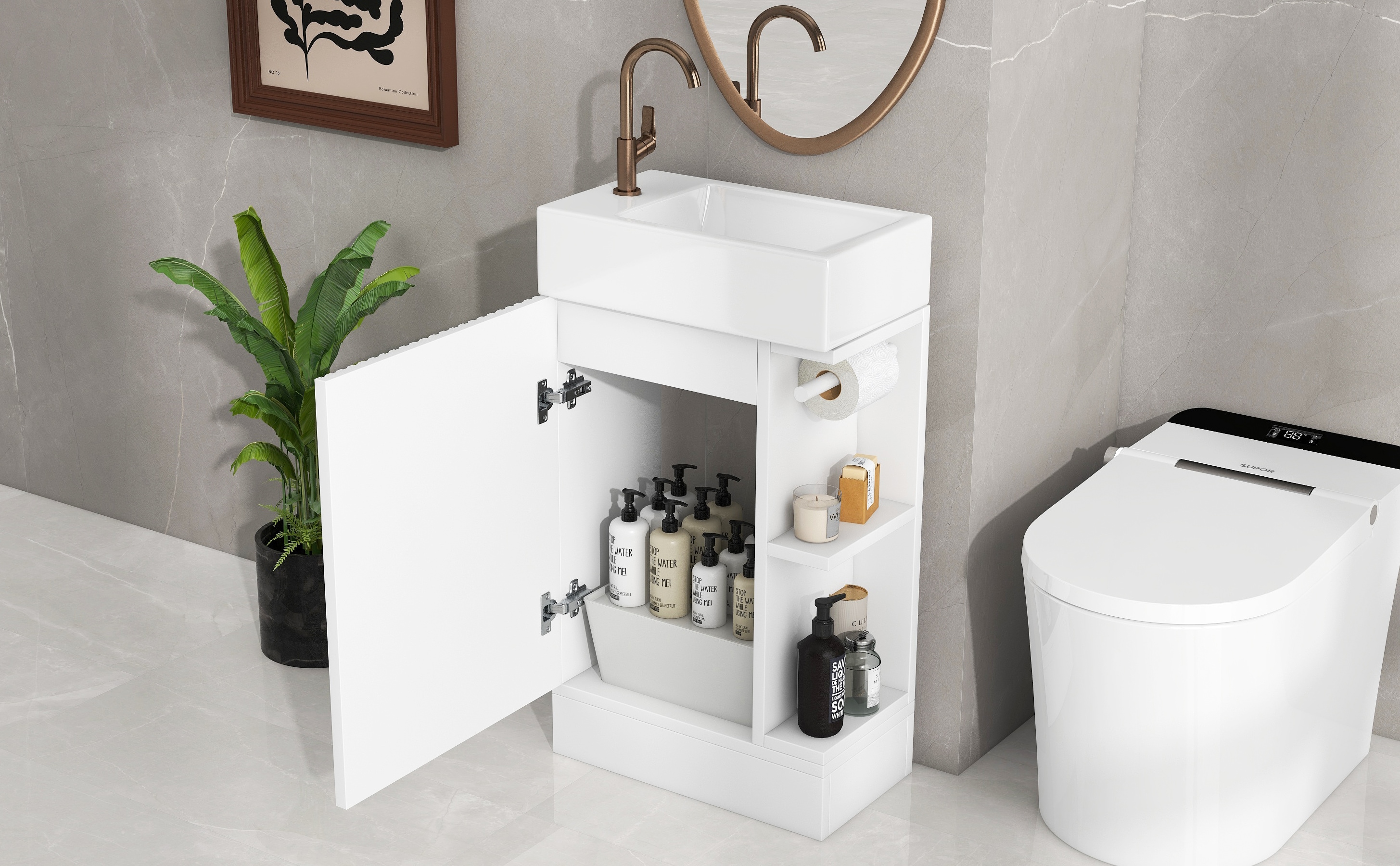 Tahanbath MT2-P212181K Bath-Vanity-Combo - View #11