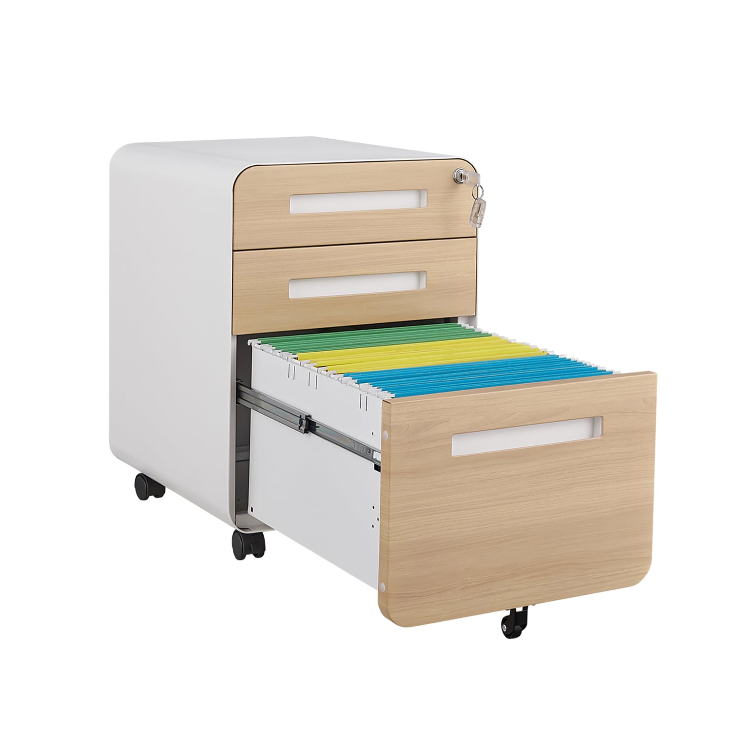 SINOFURN SYC030001BK Filing-Cabinets - View #4