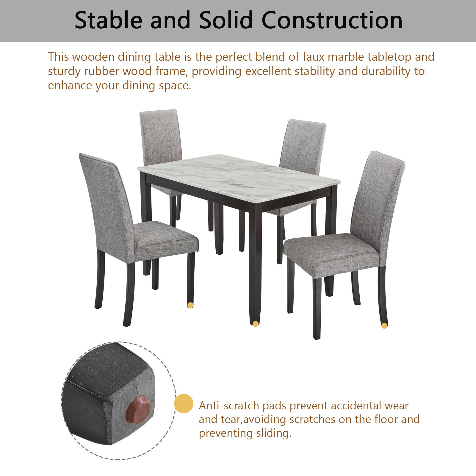 Siavonce XHS00058 Dining-Sets - View #4