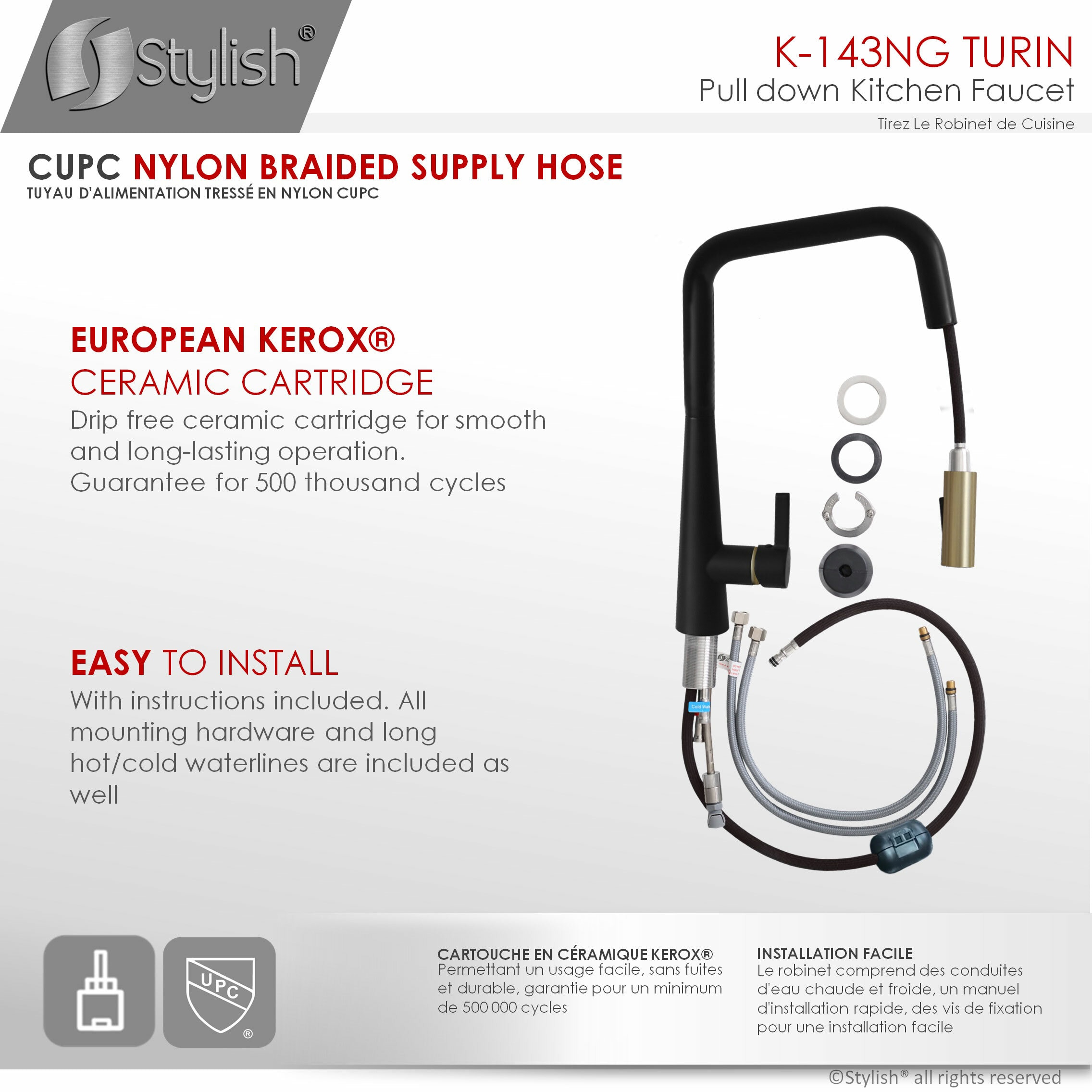 Stylish K-143NG Kitchen-Faucets - View #10