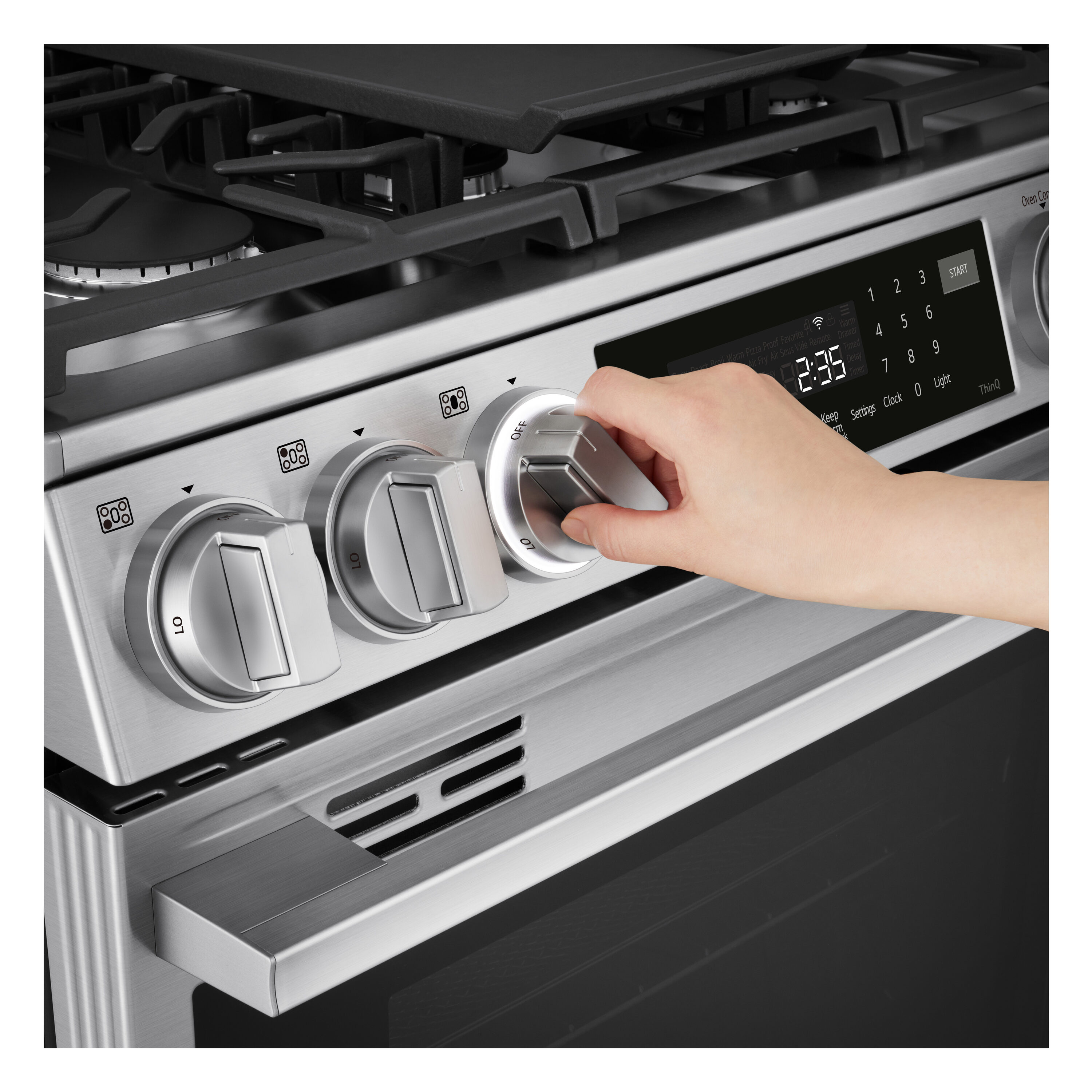 LG LSGL6337X Freestanding-Gas-Ranges - View #5