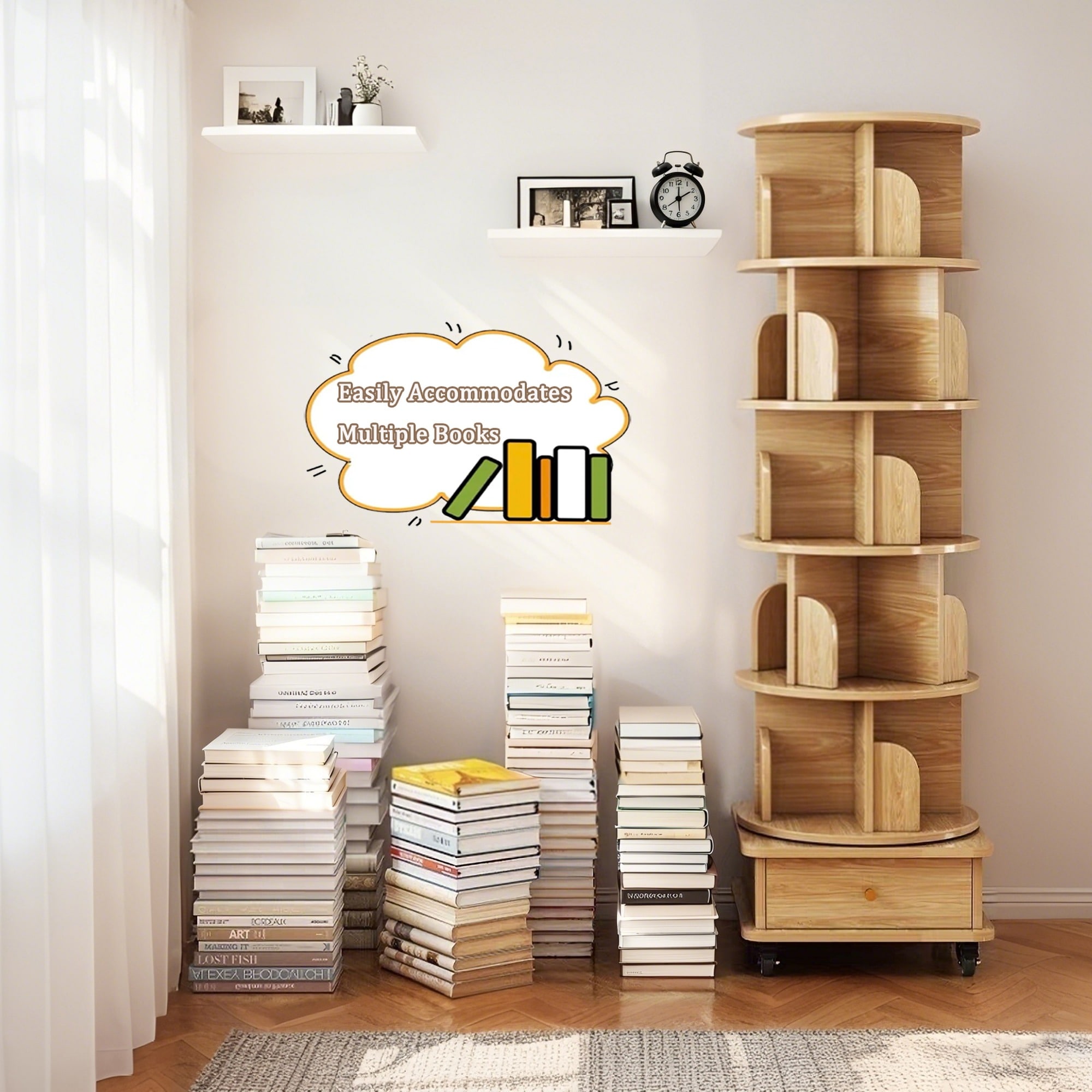 HyperDrop Cart ZW-W3204P309484 bookcases - View #4