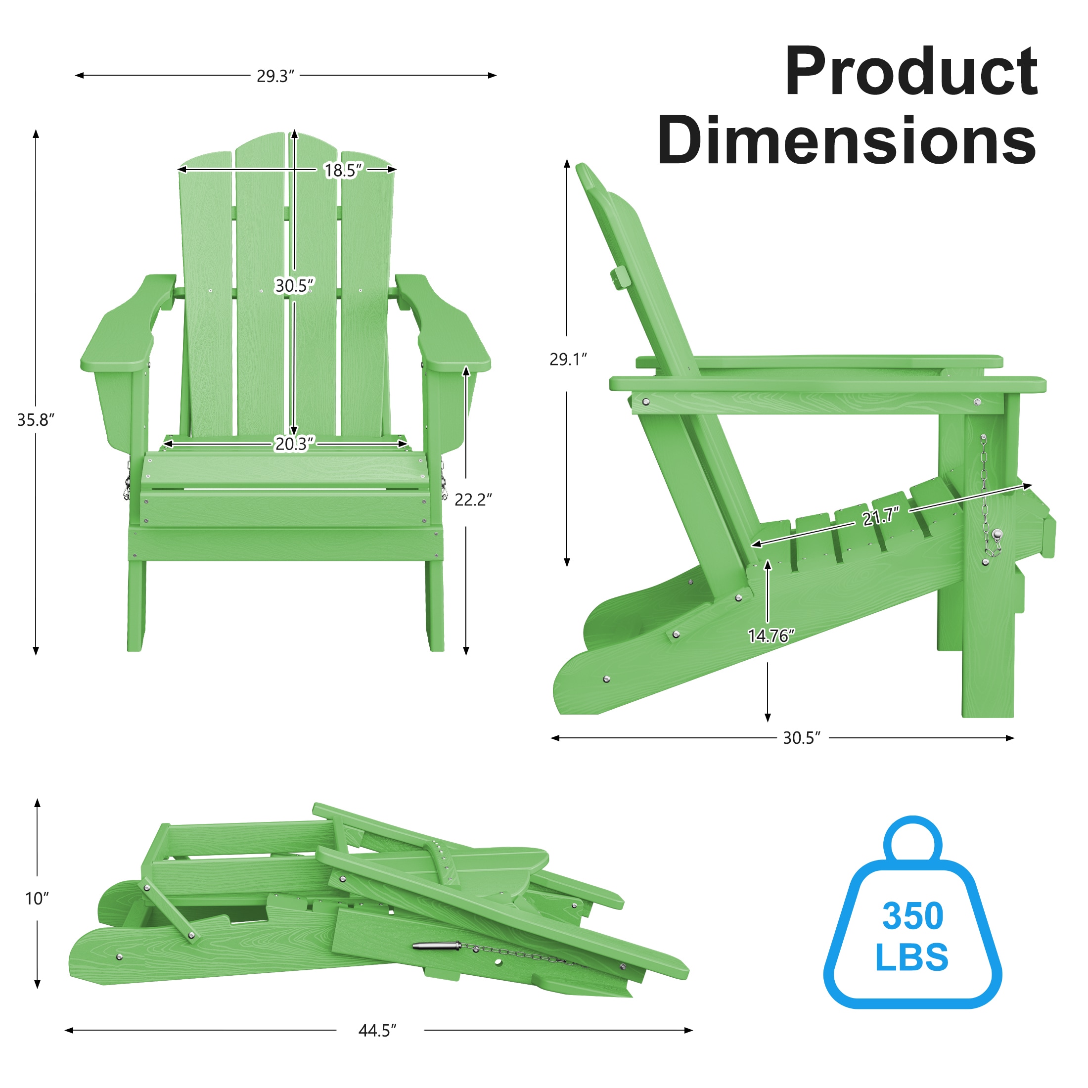 JEAREY PSQWY-ZD-LG Patio-Chairs - View #5