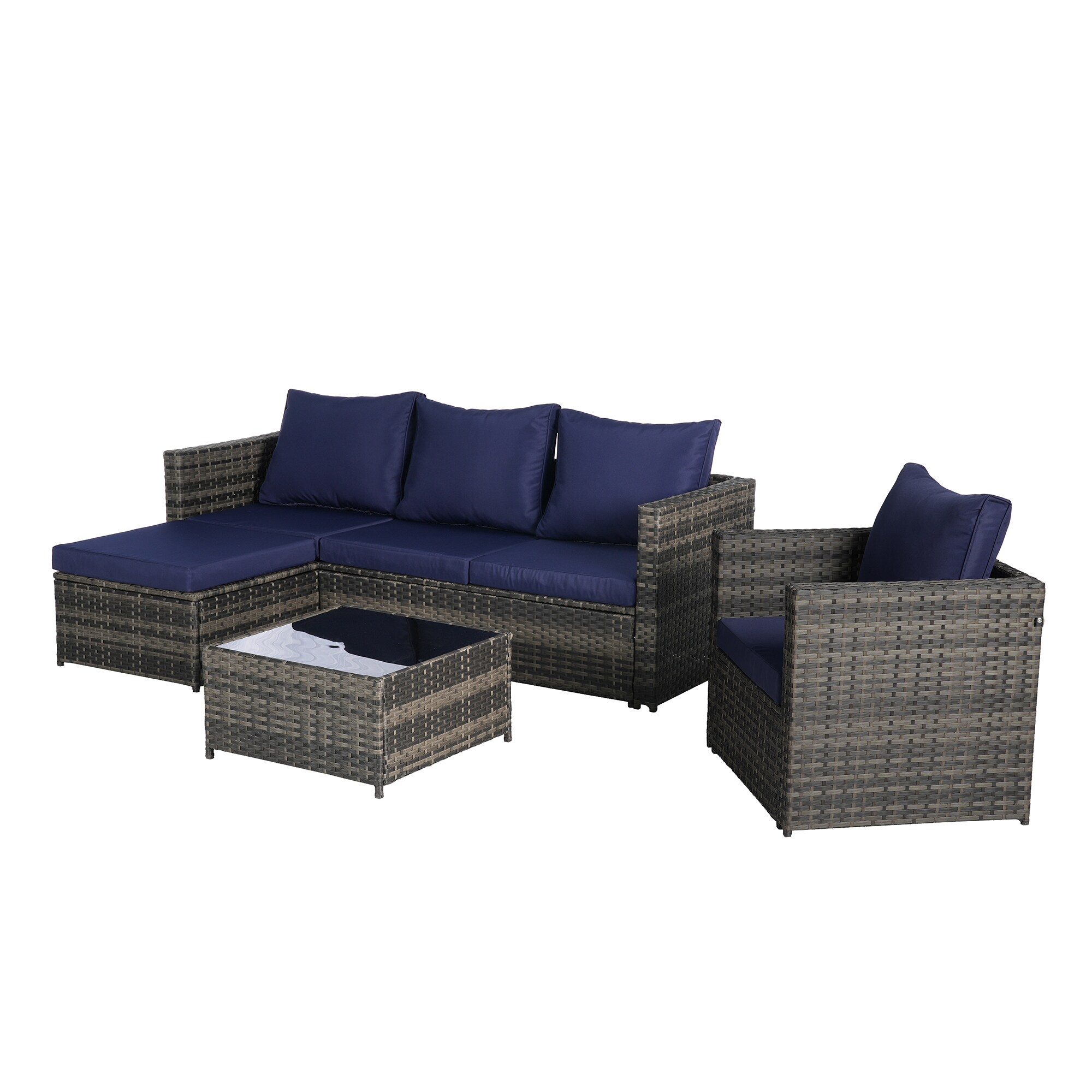 SINOFURN SYB670029NY Patio-Conversation-Sets - View #8