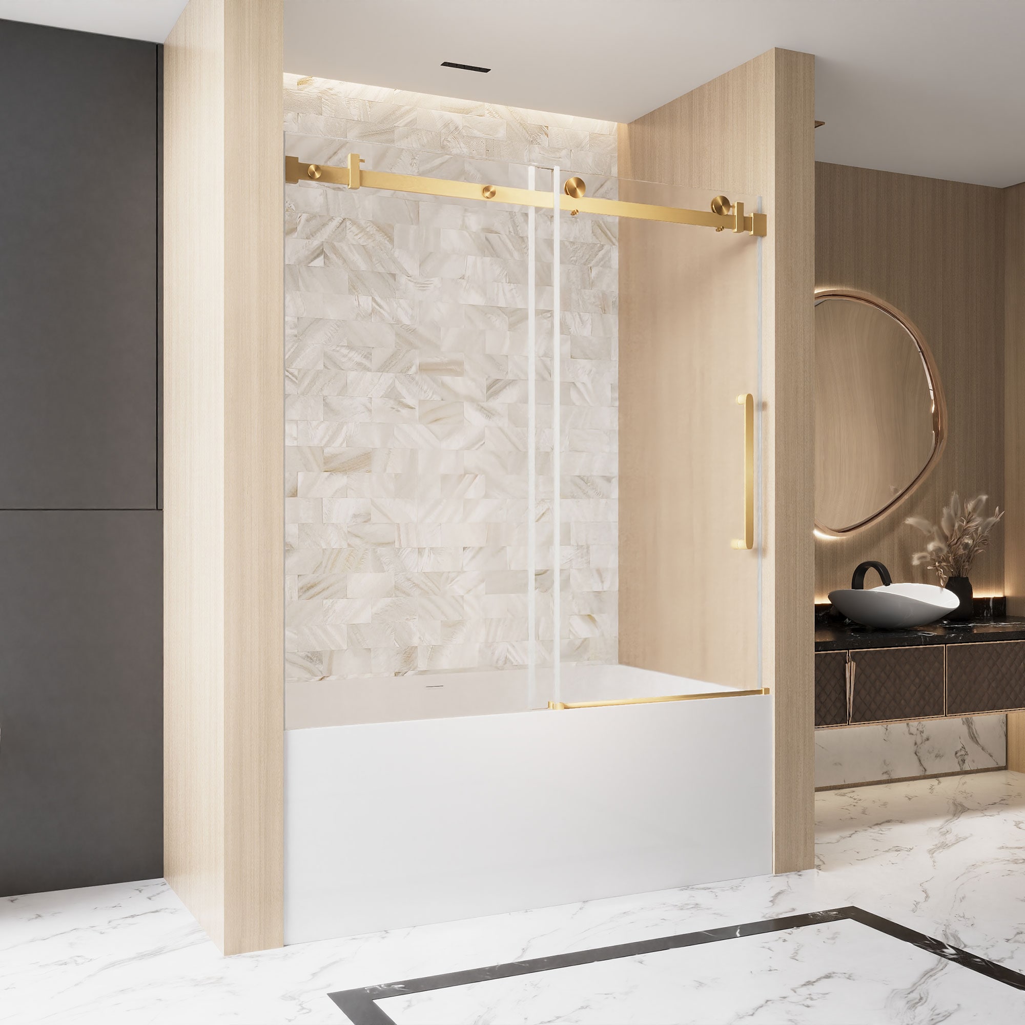 LOVMOR SF-R-W1675P307007 Shower-Doors - View #2