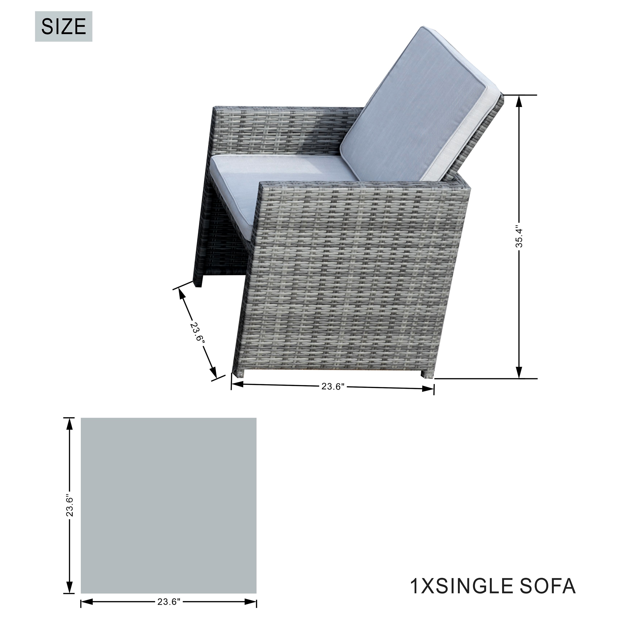 Moda Furnishings CMAD-3234-GR Patio-Dining-Sets - View #9