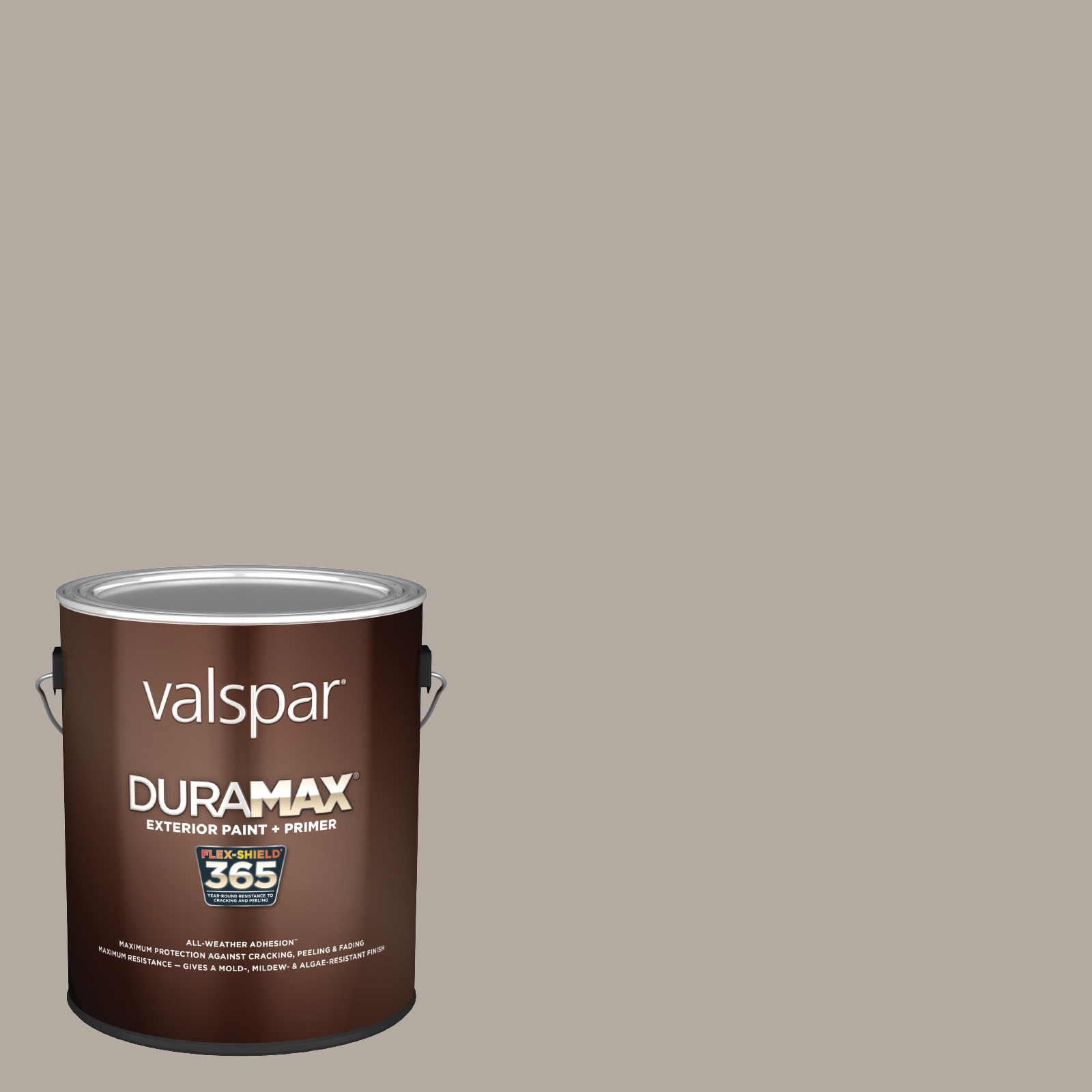 Valspar 6004-1C-75381 Duramax Satin Ashen Grey 6004-1C Latex Exterior Paint + Primer ( 1-gallon )