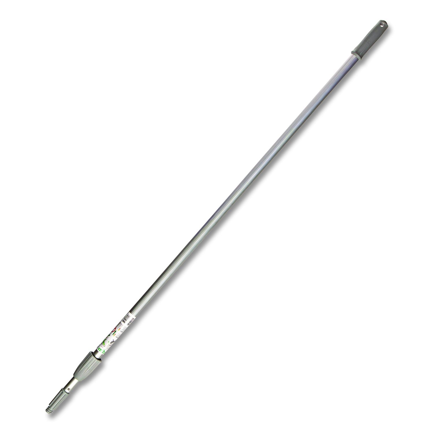 Unger SmartColor TelePole 48 in to 96 in Silver/Green