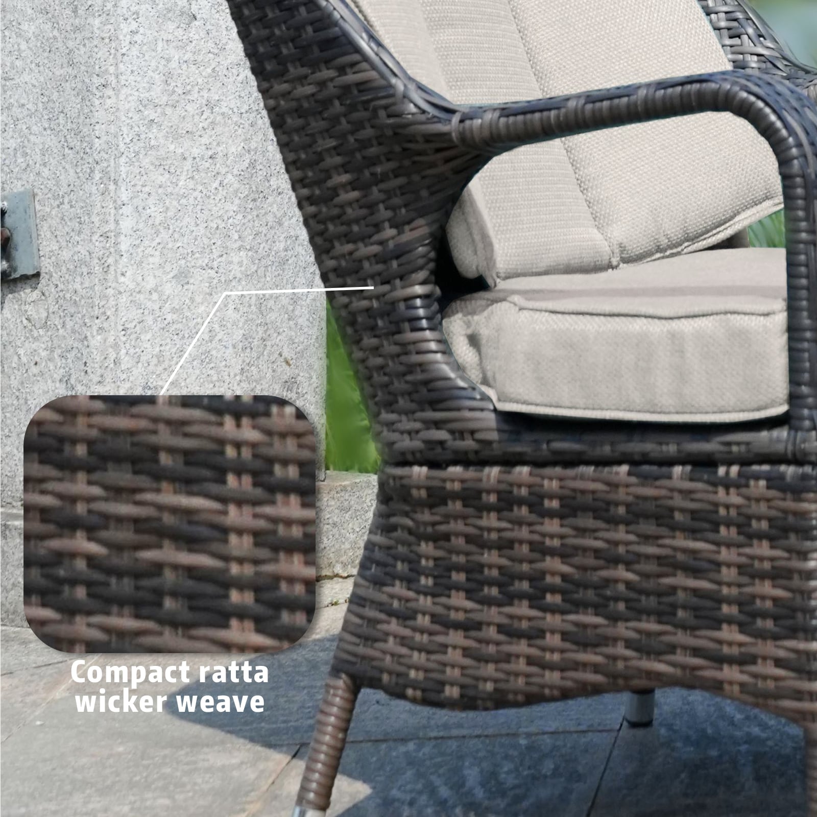 Direct Wicker DWG-1106R-BR Patio-Dining-Sets - View #4
