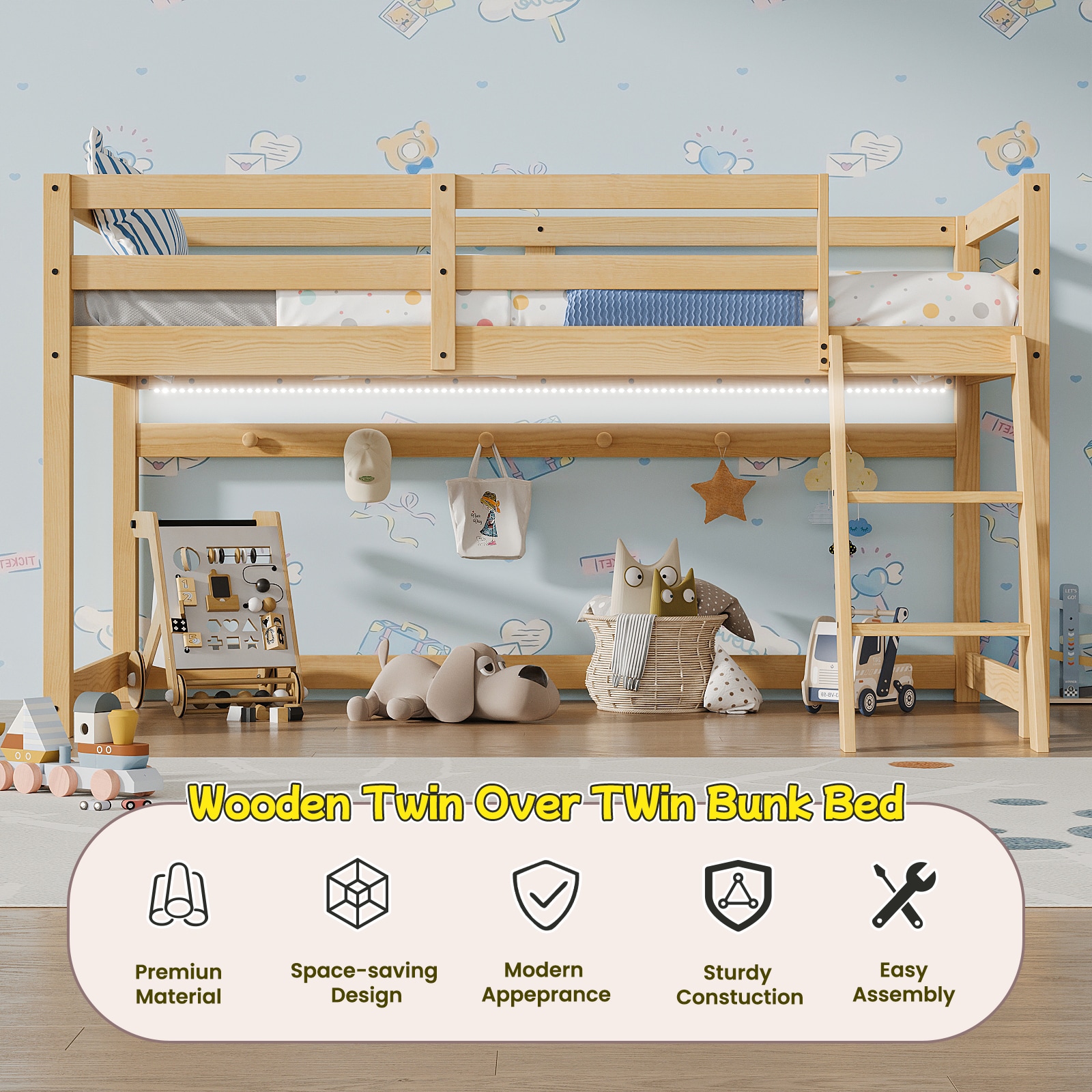 LOVMOR SF-M-W1820P331924 Bunk-Beds - View #4