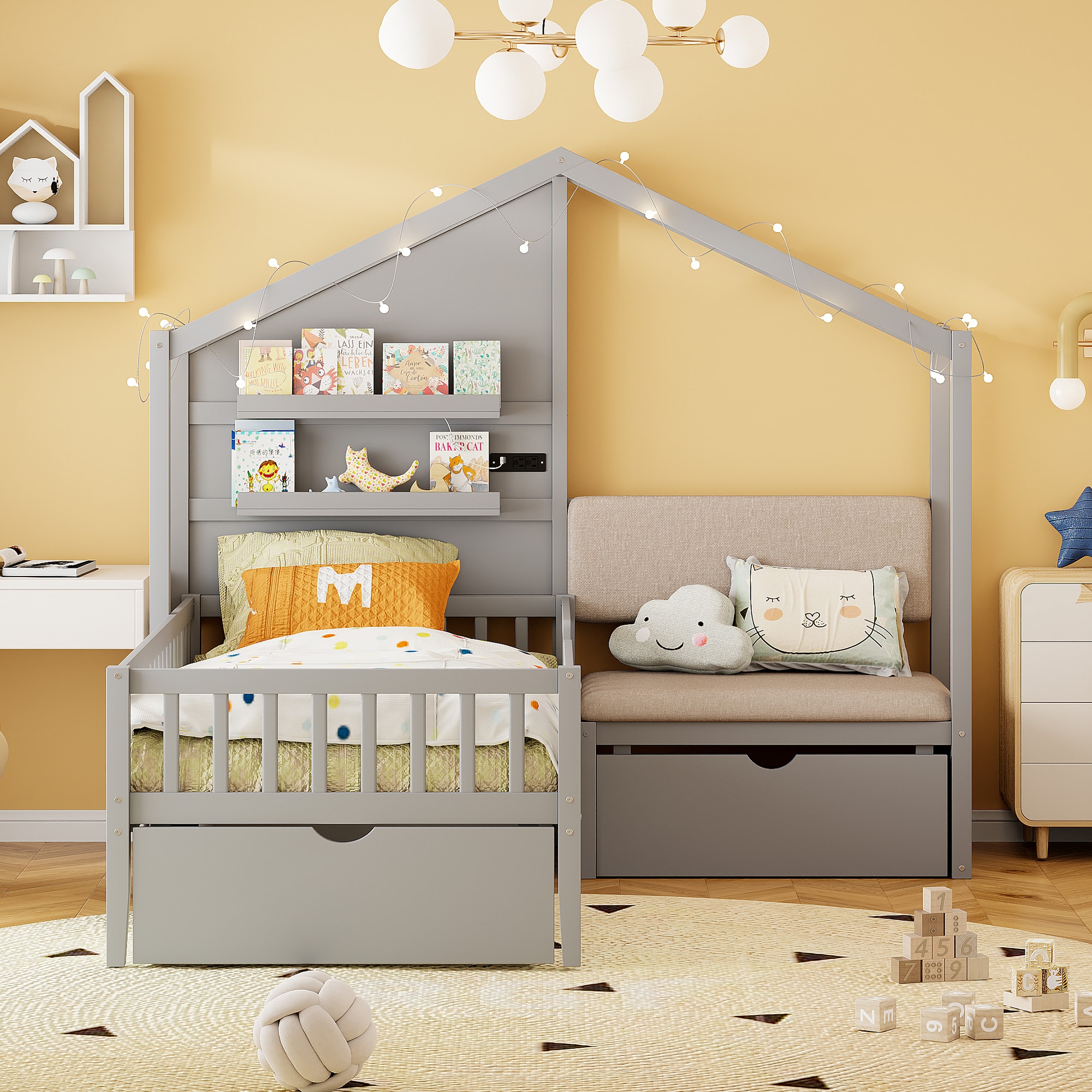 ModernLuxe LP000521AAE-1 Sofas-Loveseats - View #16