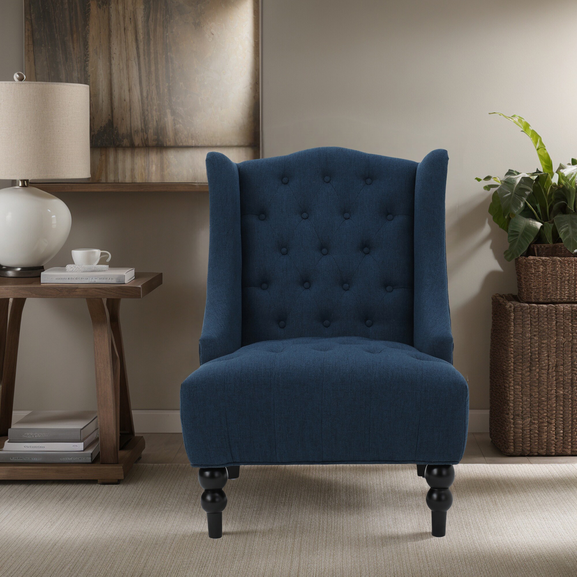 Hrinhom HC-W2005-NAVY BLUE chairs - View #2