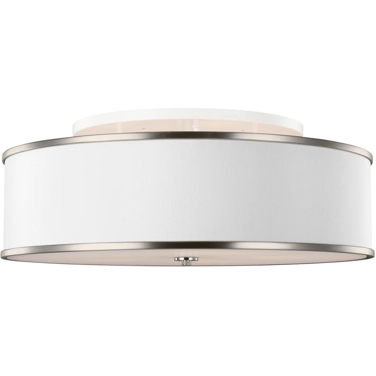 Bowery + Grove  51144-SN Cosenza Semi-Flush Mount Satin Nickel