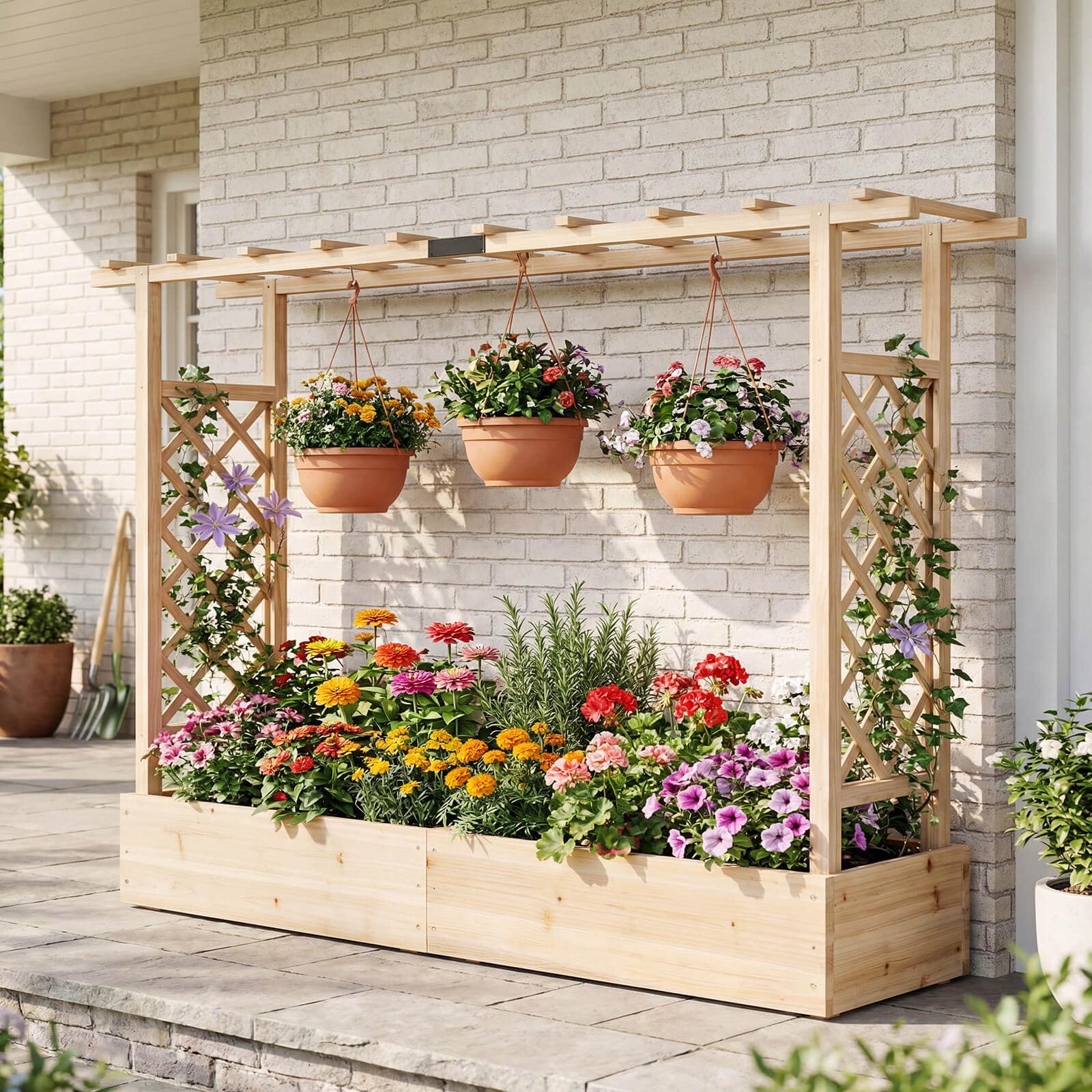 Costway CSHY005980 Raised-Garden-Beds - View #4