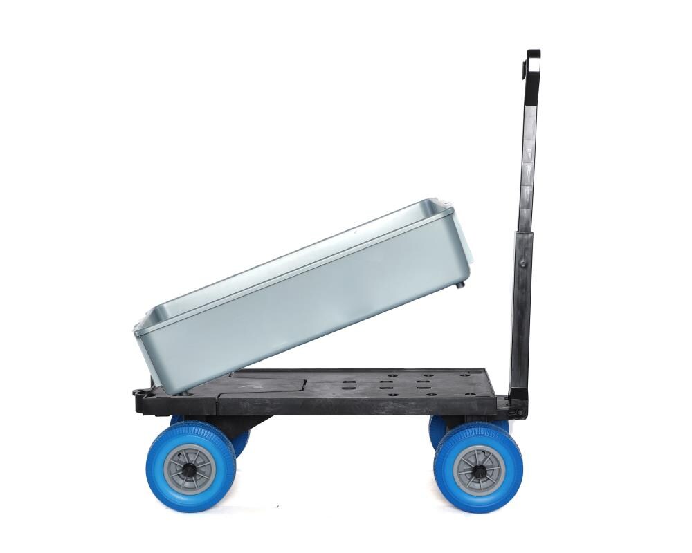 Mighty Max Cart Utility Hand Truck Dolly Black Tub