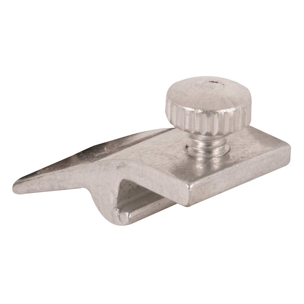 Prime-Line  PL 7947 5/16 In. Storm Door Panel Clips with Screws Mill Finish (8 Pack)