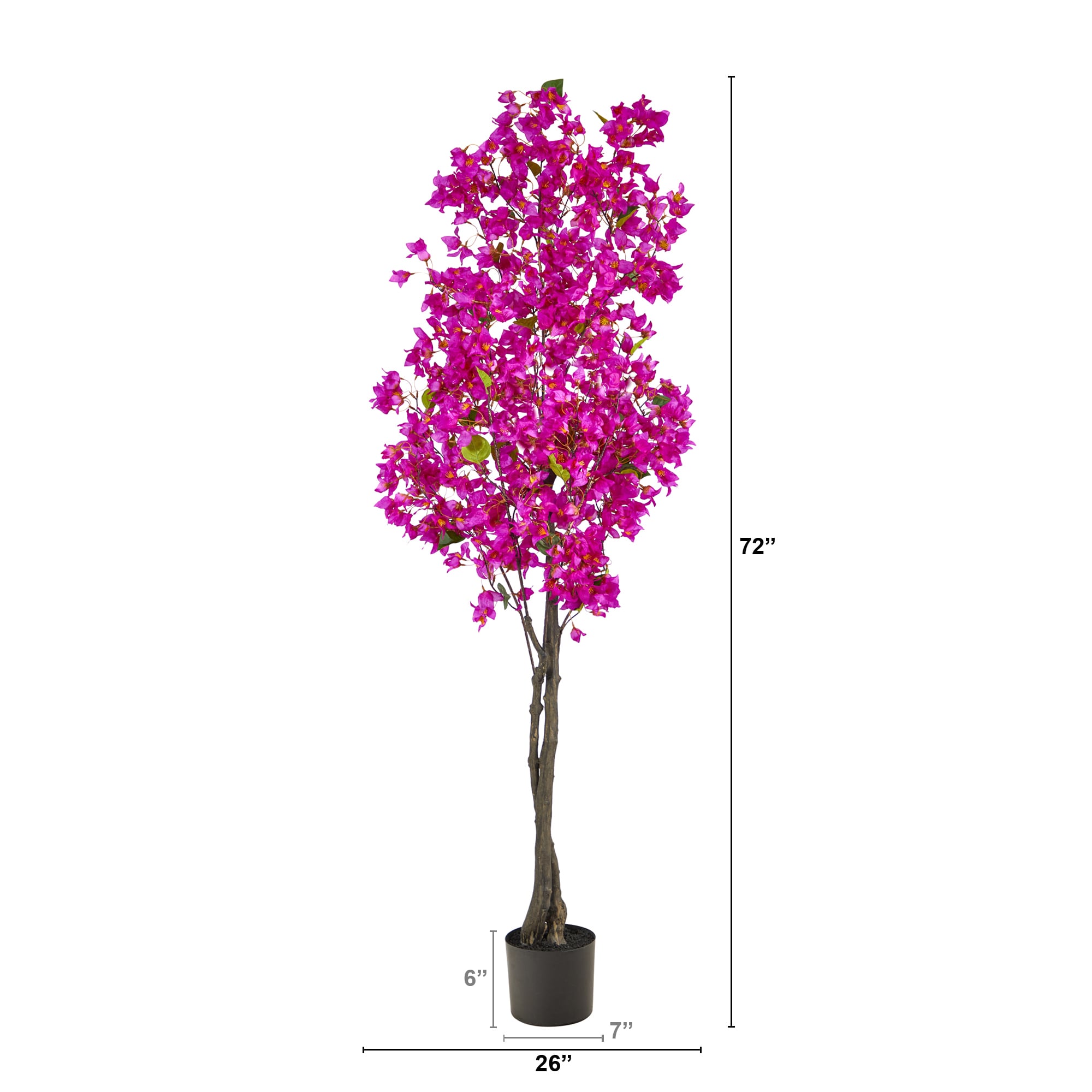 Nearly Natural T2400-PP Artificial-Plants-Trees - View #3