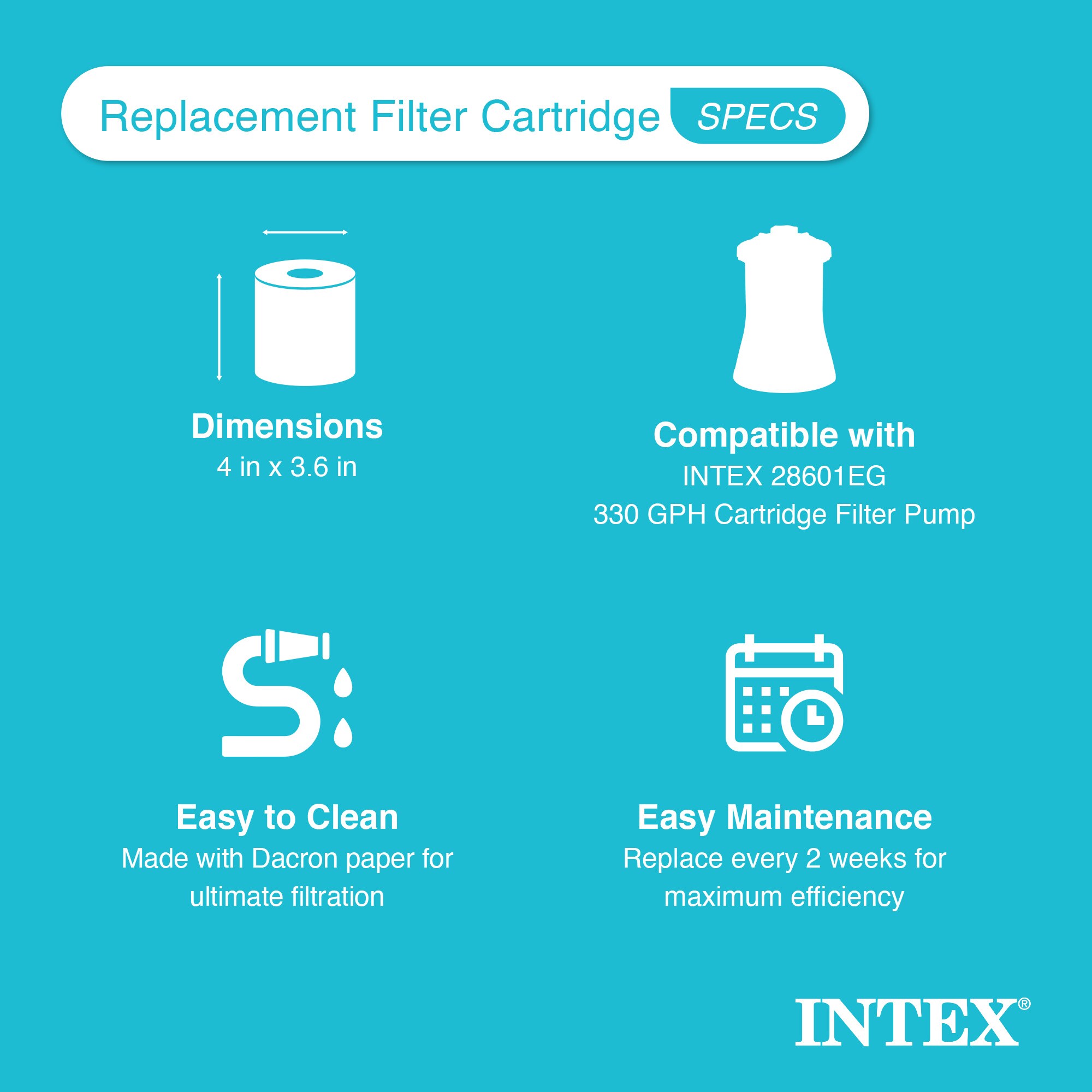 Intex 174327 Pool-Filter-Skim-Sys-Parts - View #4