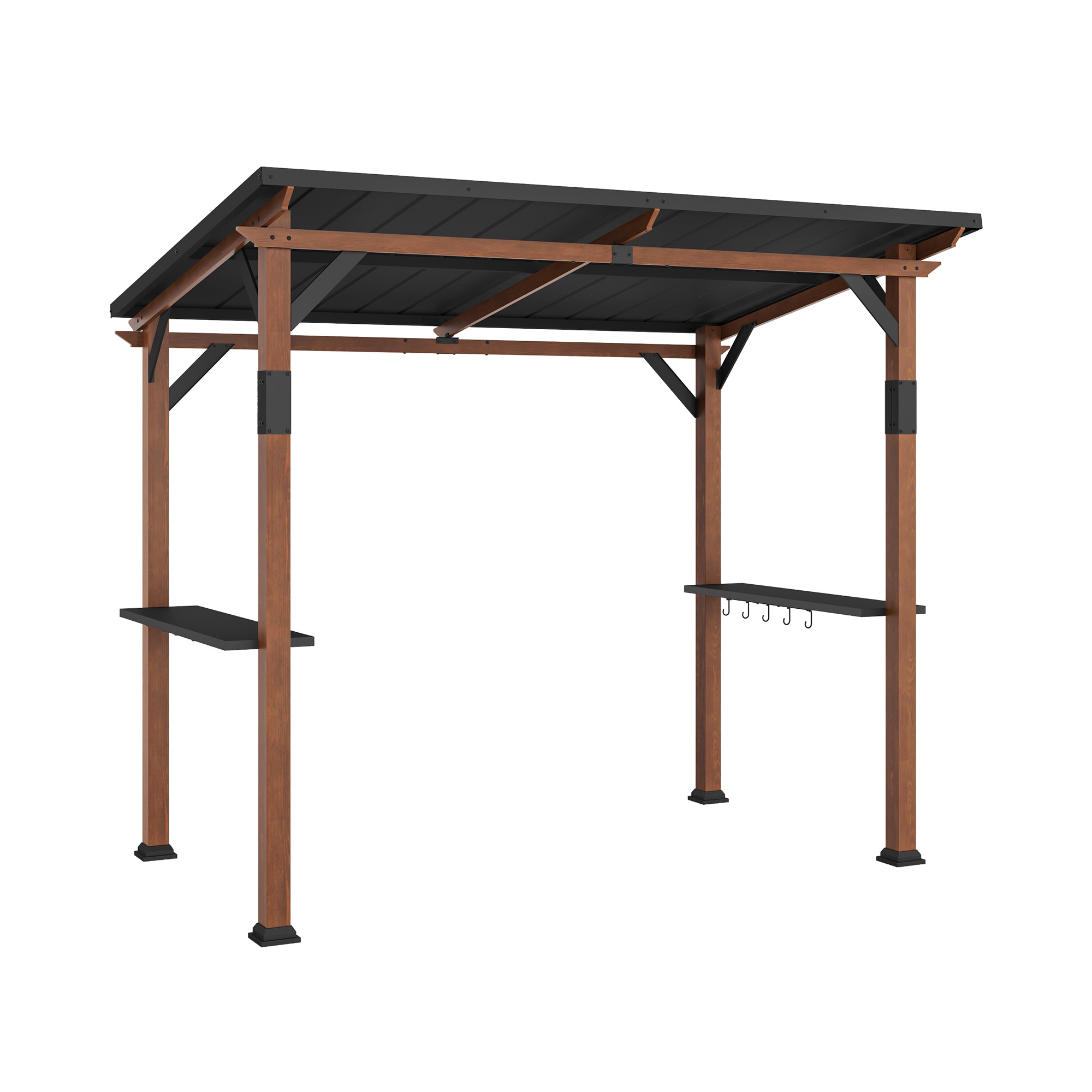 Yurevna QDL-BR-4 Wood-Resin-Gazebos - View #4