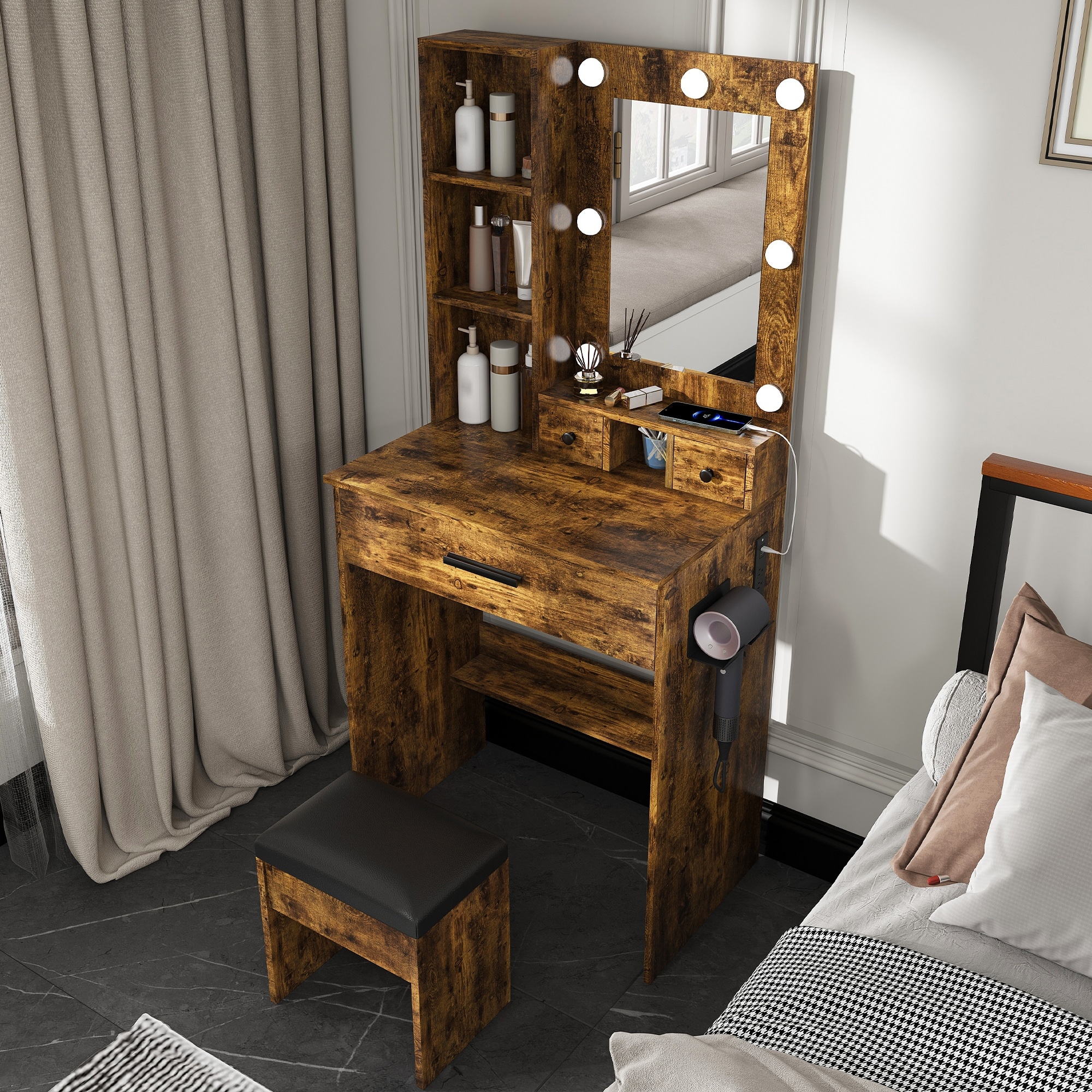 Boyel Living BLID0W250522059 Bedroom-Vanities - View #2