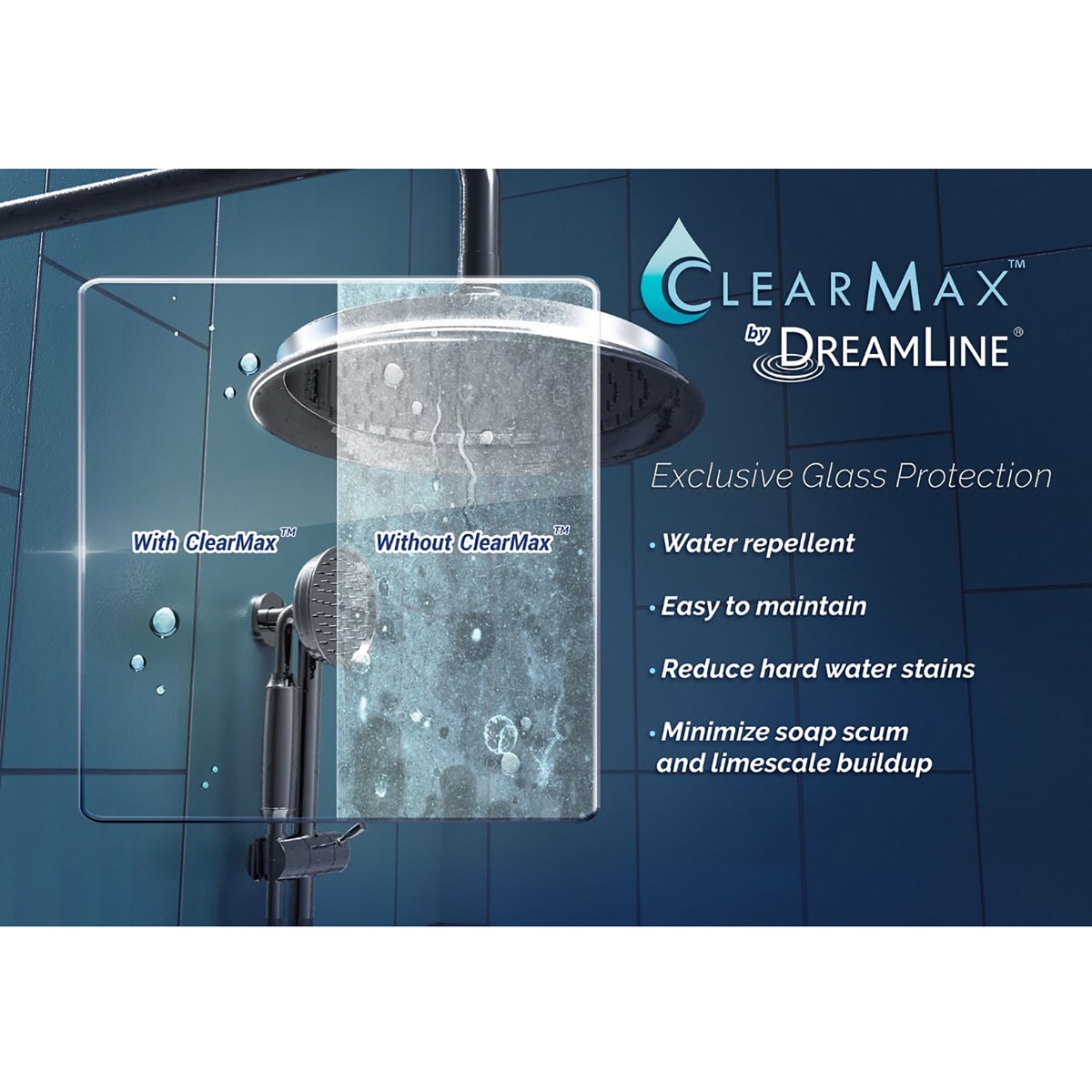 DreamLine DL-6204L-01CL Alcove-Shower-Kit - View #10