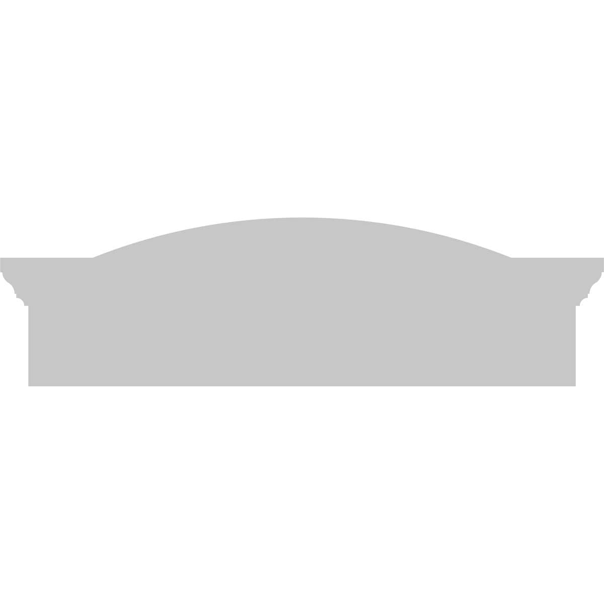 Ekena Millwork PEDP034X105EYE00 Exterior-Window-Trim - View #4