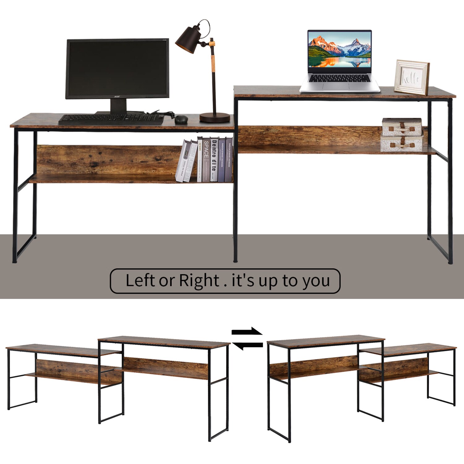 Mondawe OR-W630PA-LF desks - View #2