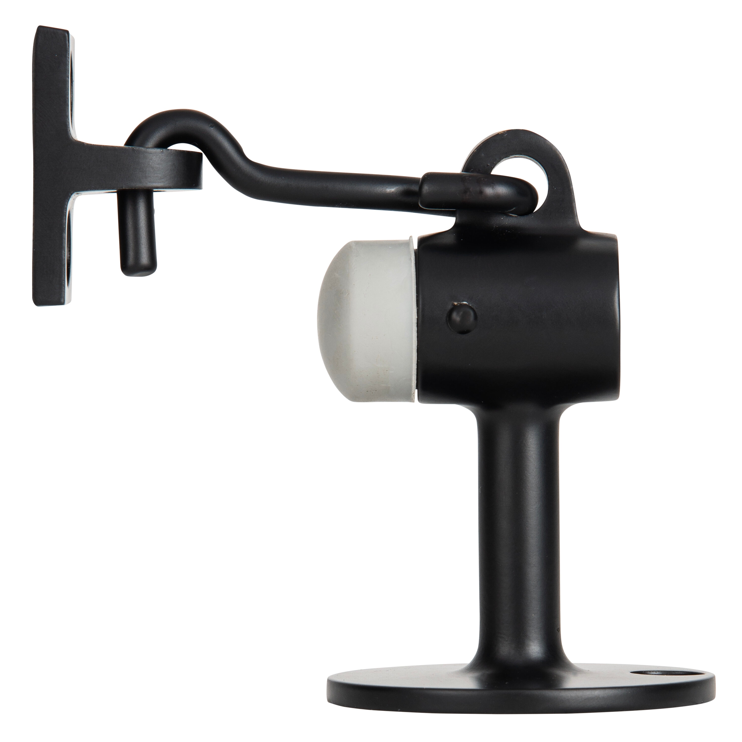 BRINKS COMMERCIAL BC40108 2-1/2-in Black Floor Door Stop