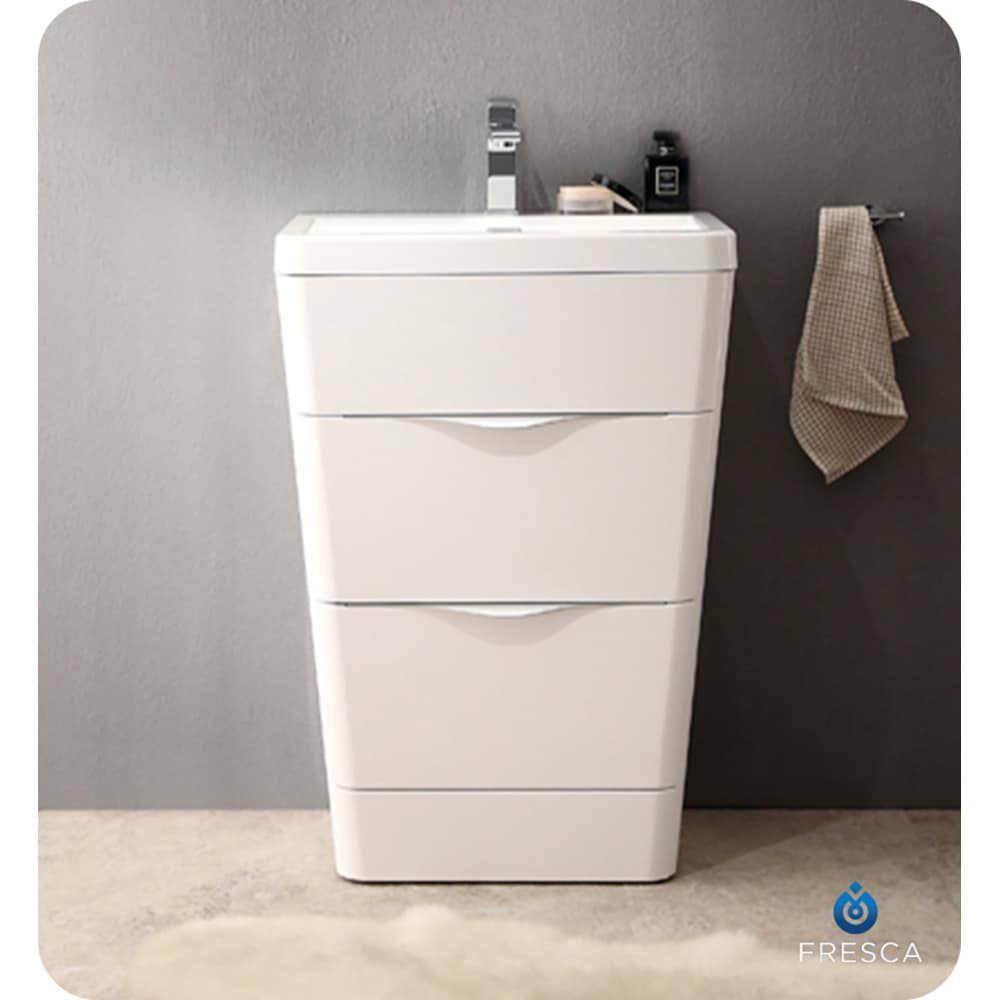 Fresca FCB8525WH-I Bath-Vanity-Combo - View #8