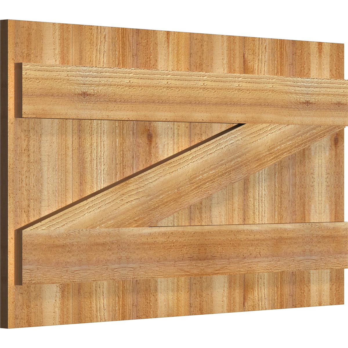 Ekena Millwork RBJ06Z32X019RWR Exterior-Shutters - View #2