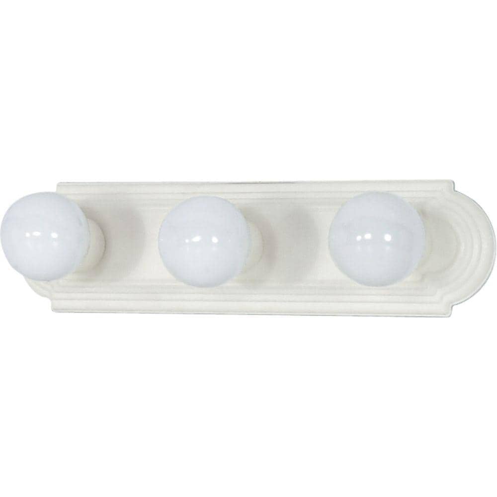  LW-SC514625 18-in 3-Light Textured White Transitional Vanity Light Bar