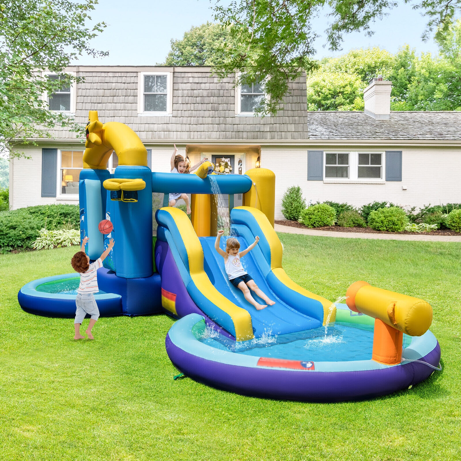 Slickblue D-CO-SU61011PN Bounce-Houses - View #3