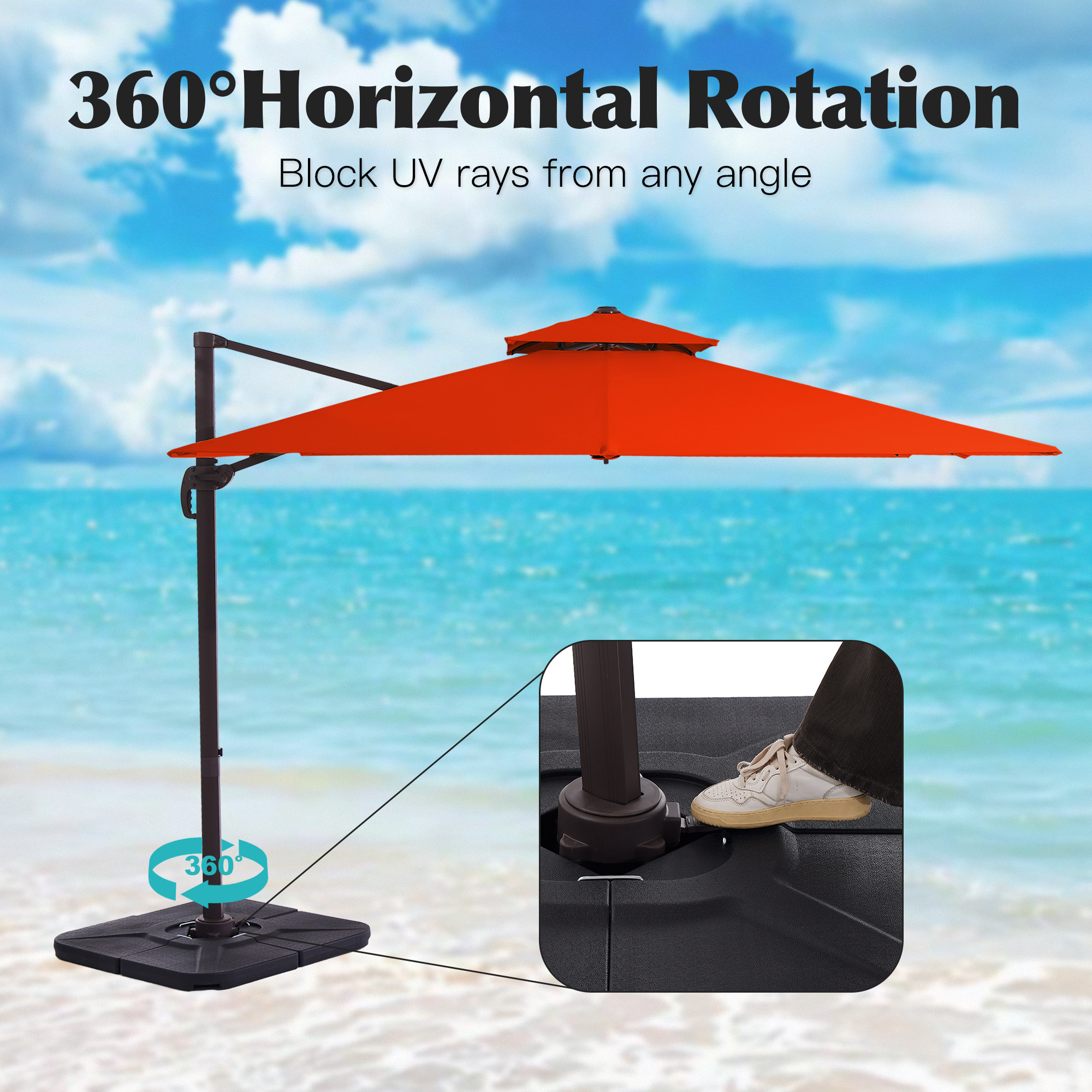 VOUA SAF-XNELD1-BL Umbrellas-2 - View #7