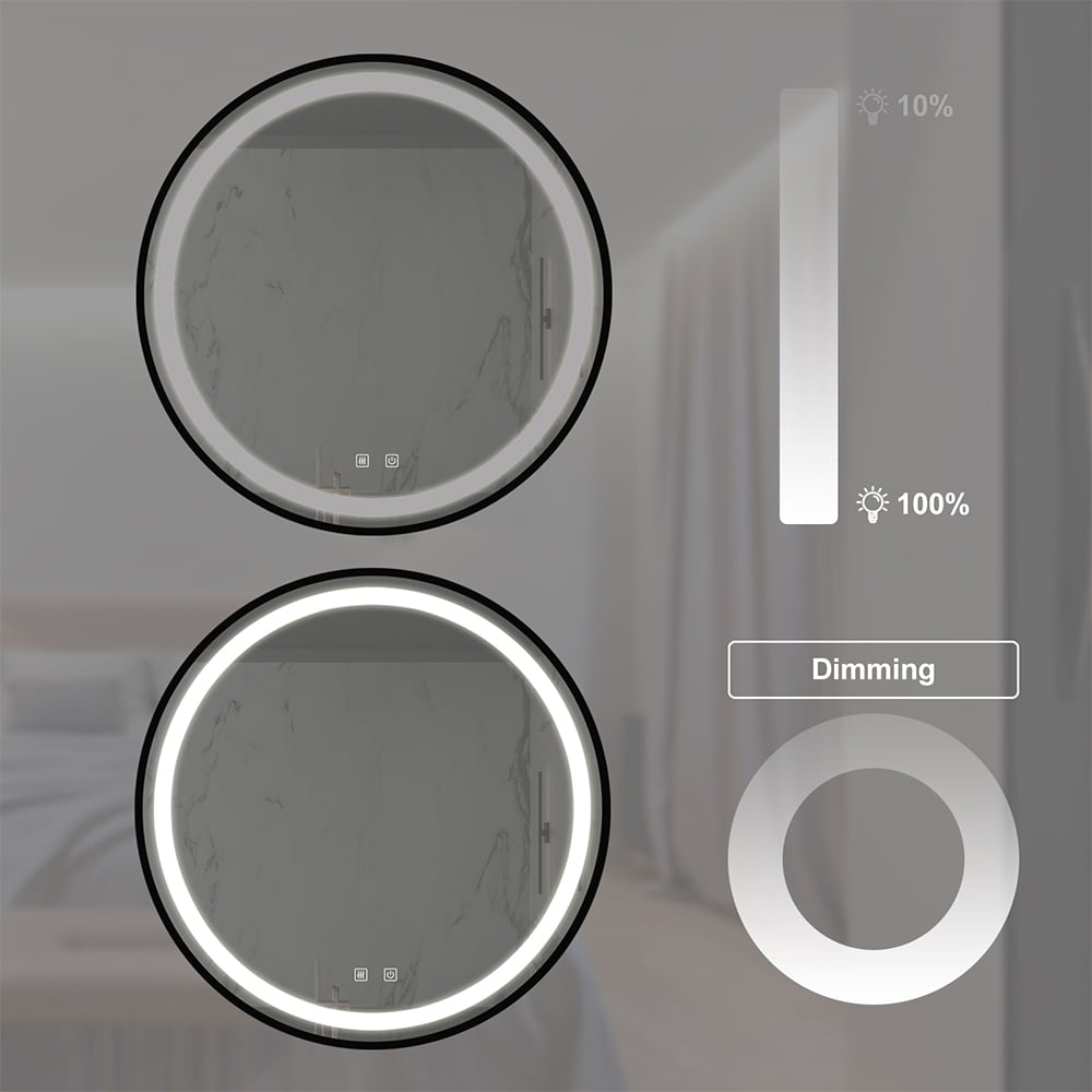 Blisstyle ZZZ1745UHTEUY Framed-Bath-Mirrors - View #5